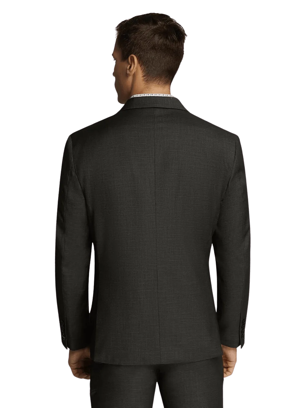 Evan Charcoal Micro Check Suit