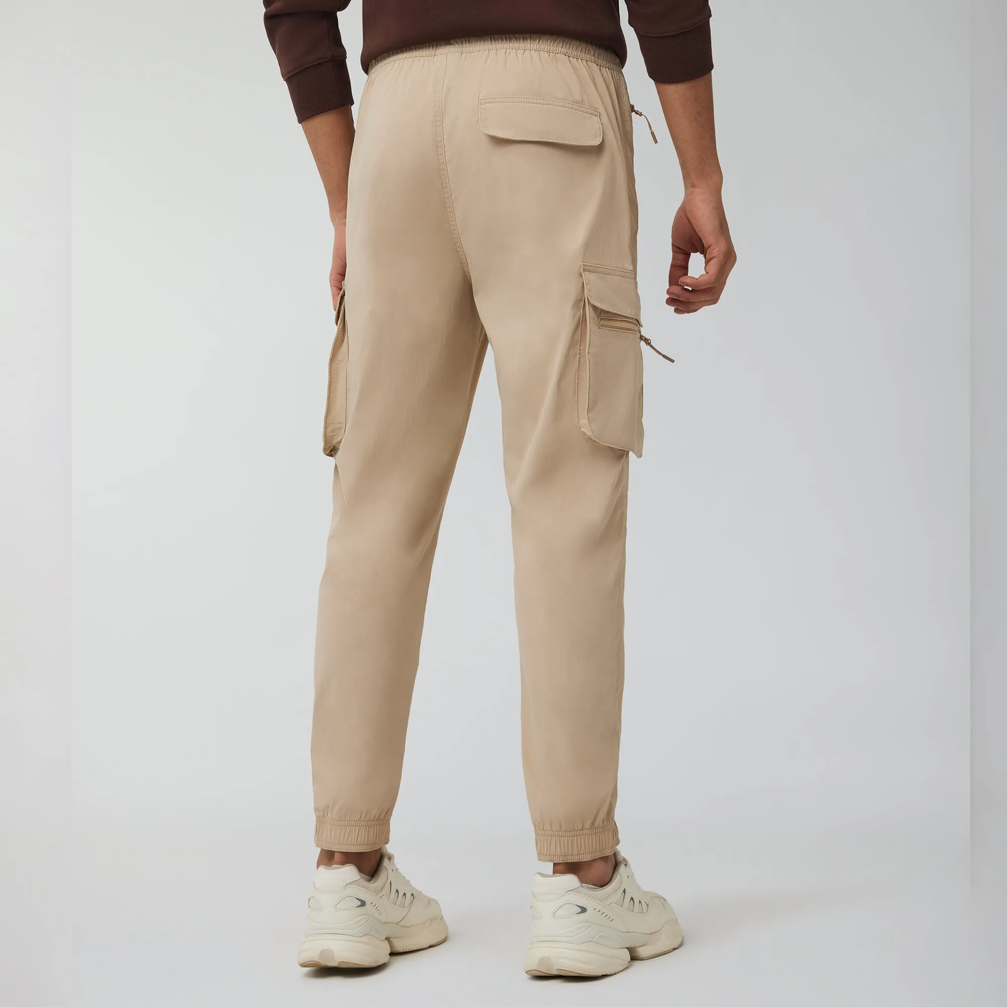 Extra ₹200 off on Cargo Joggers Biscuit Brown 🔥