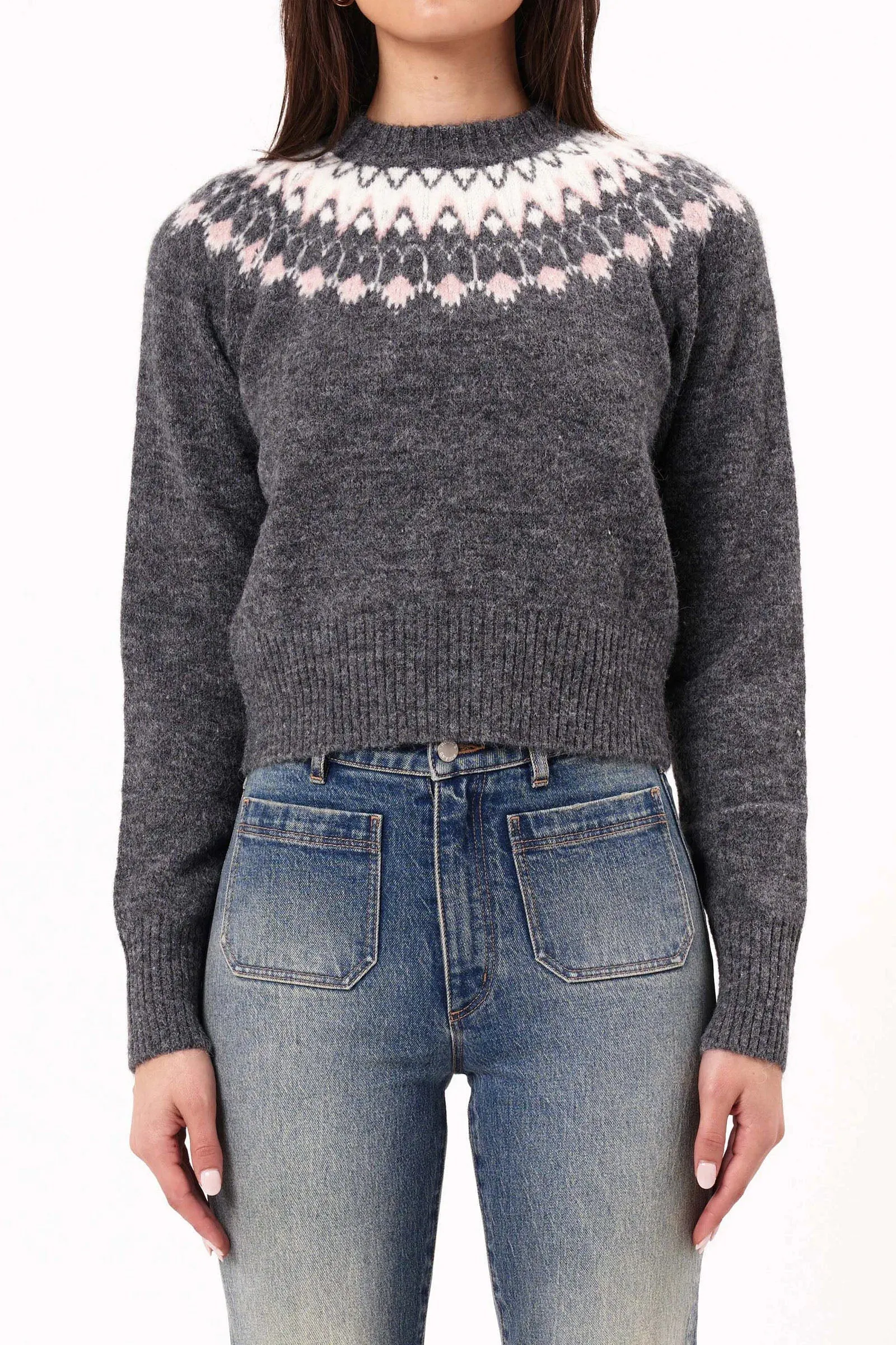 Fair Isle Knit Sweater