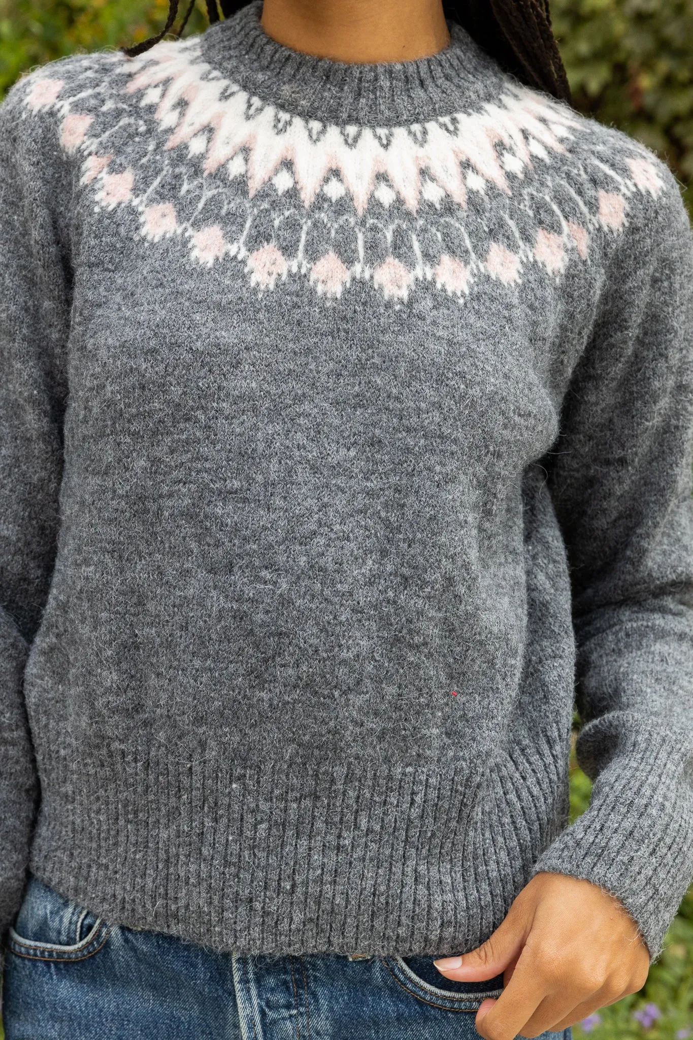 Fair Isle Knit Sweater