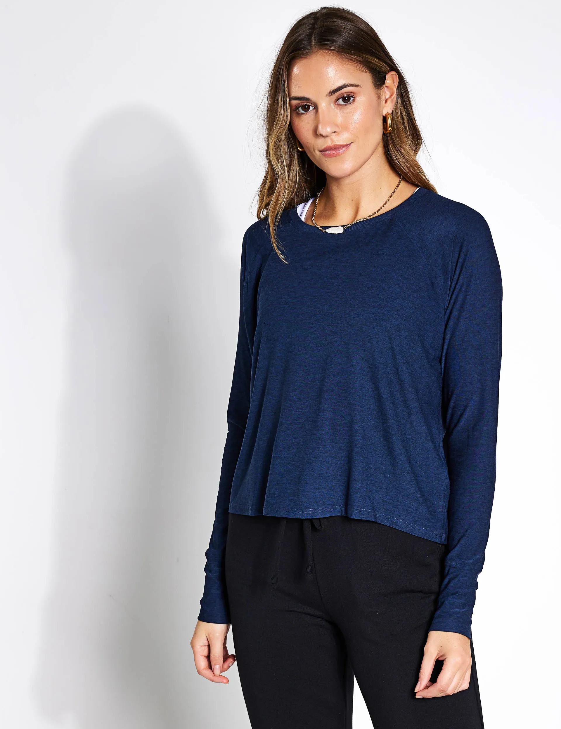 Featherweight Daydreamer Pullover - Nocturnal Navy