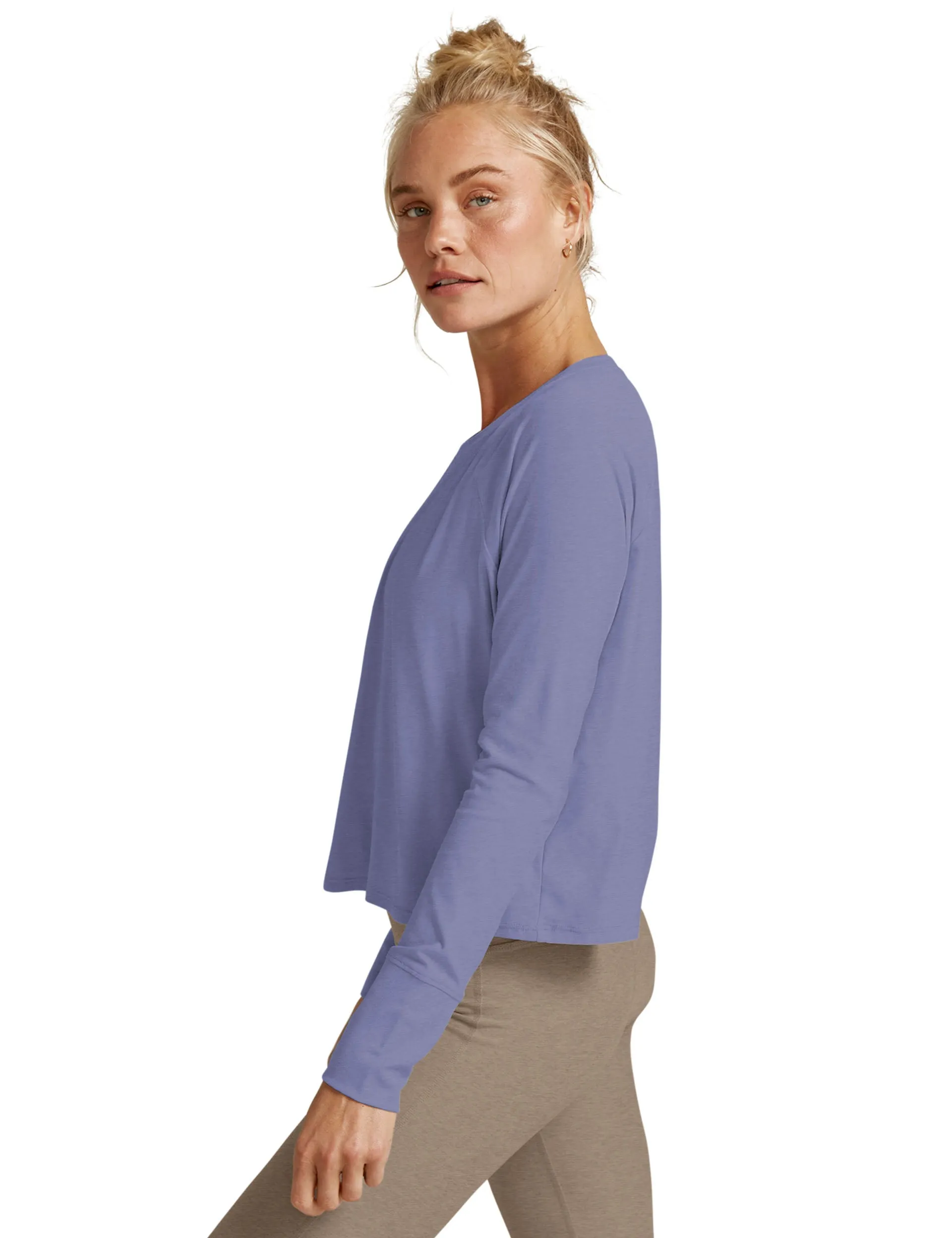 Featherweight Daydreamer Pullover - Periwinkle Cloud Heather