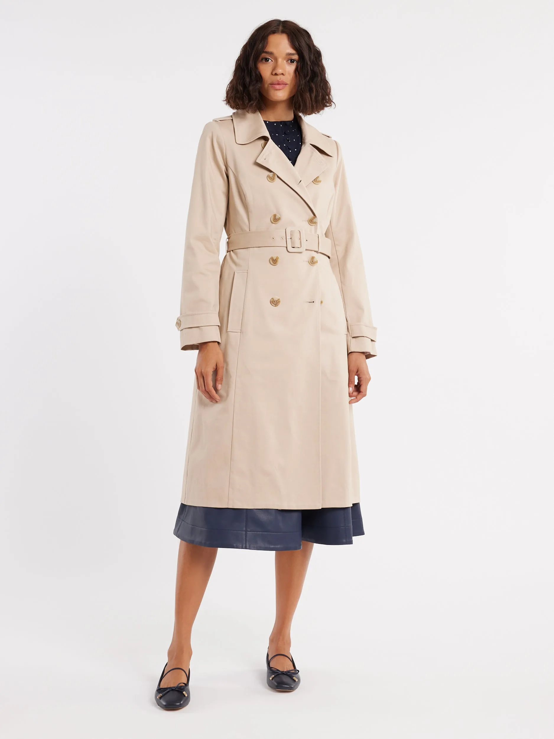 Foulard Trench Coat