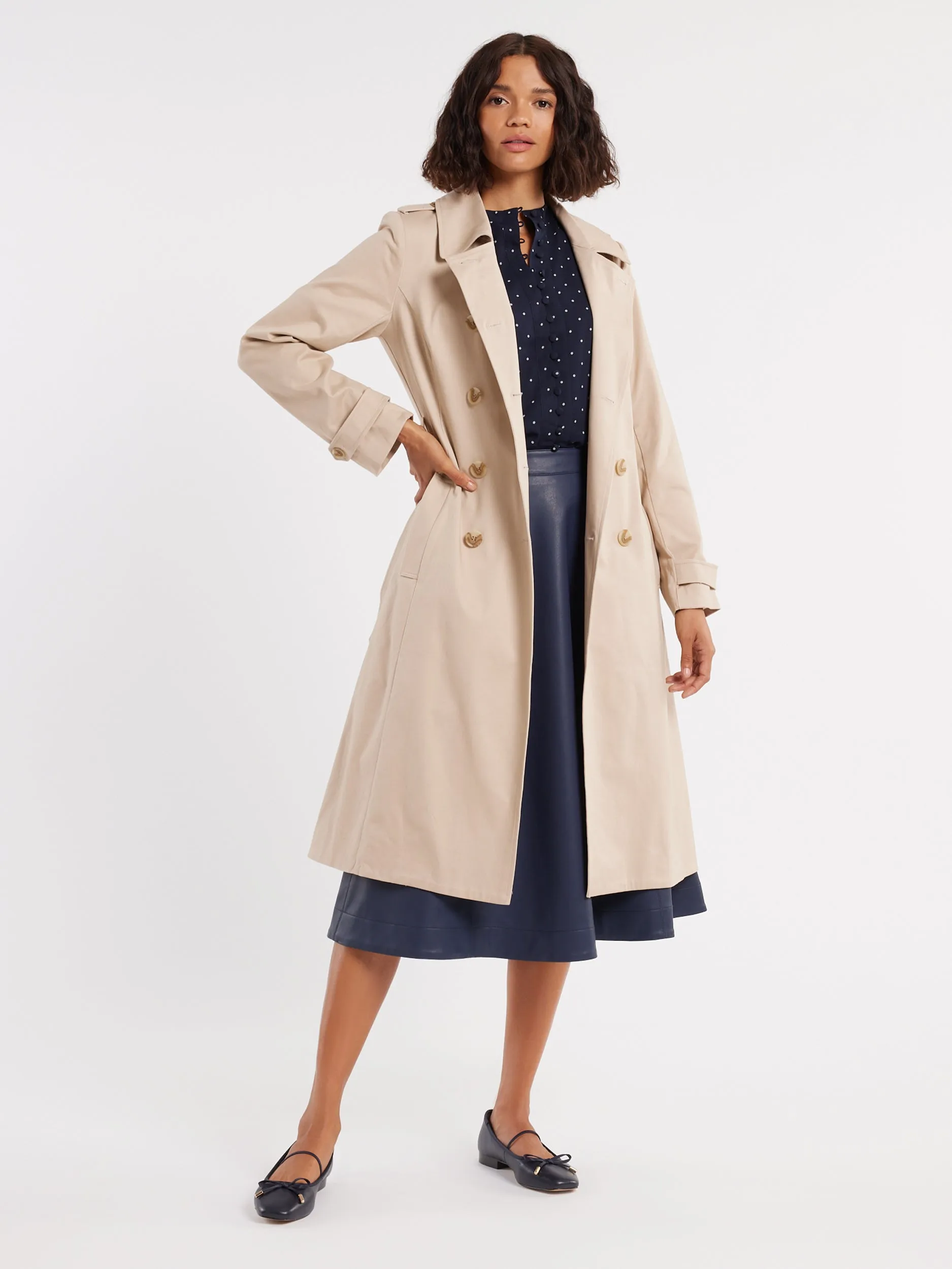 Foulard Trench Coat