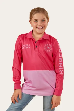 Halls Creek Kids Fishing Jersey - Melon