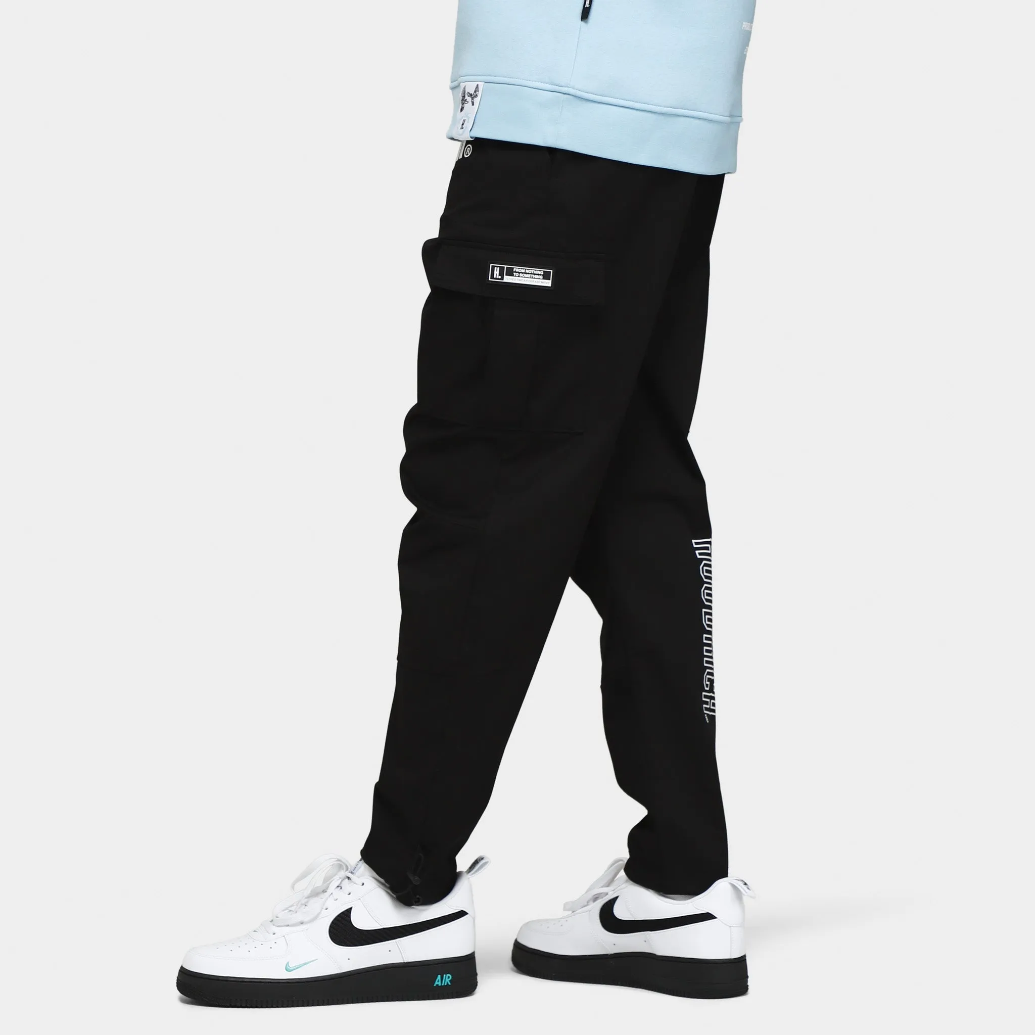 Hoodrich OG Trek Cargo Pants Black / White