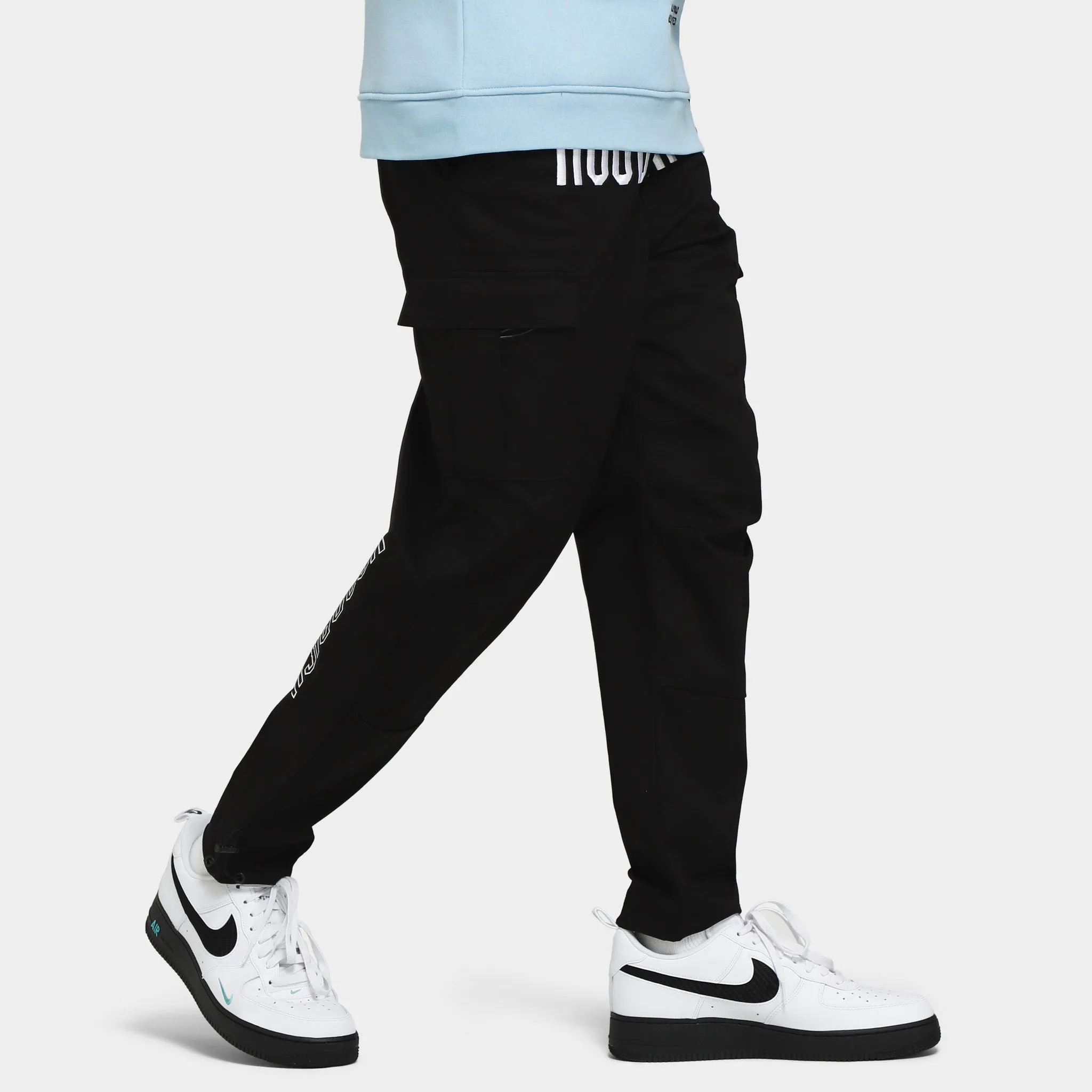 Hoodrich OG Trek Cargo Pants Black / White