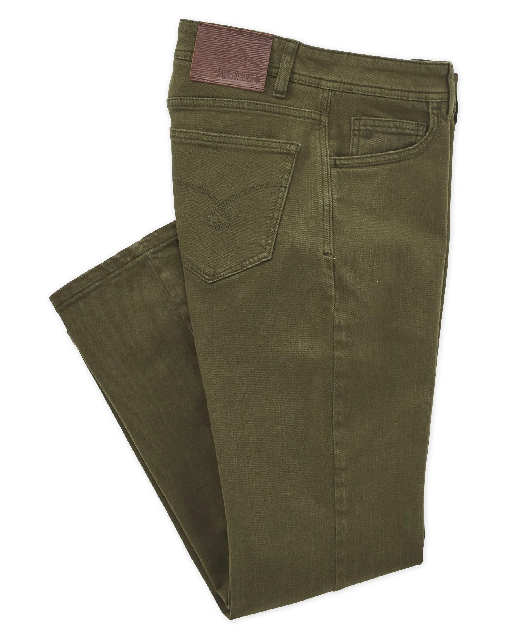 Jack of Spades Stretch Twill 5-Pocket Pant