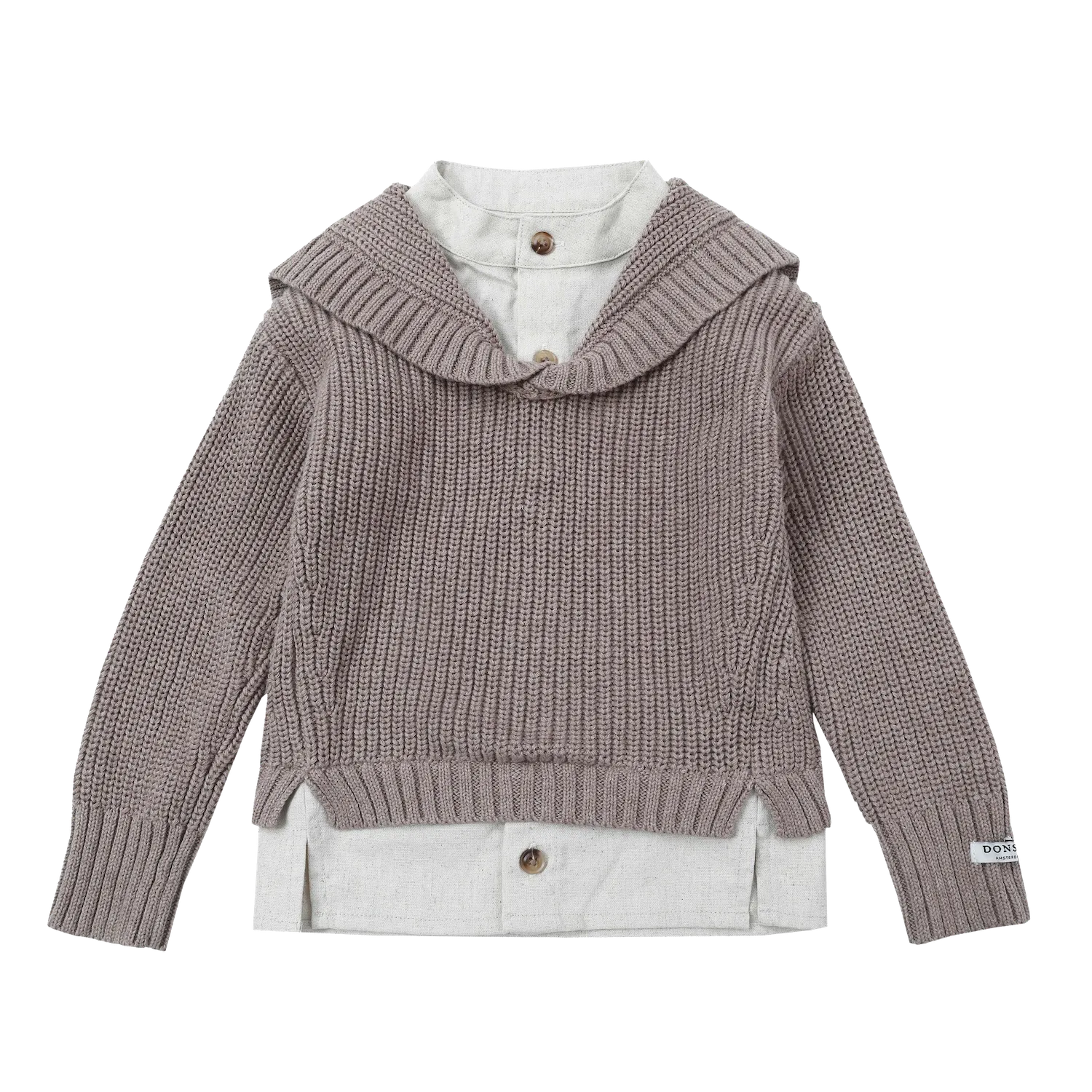 Joost Sweater | Grey Beige Melange