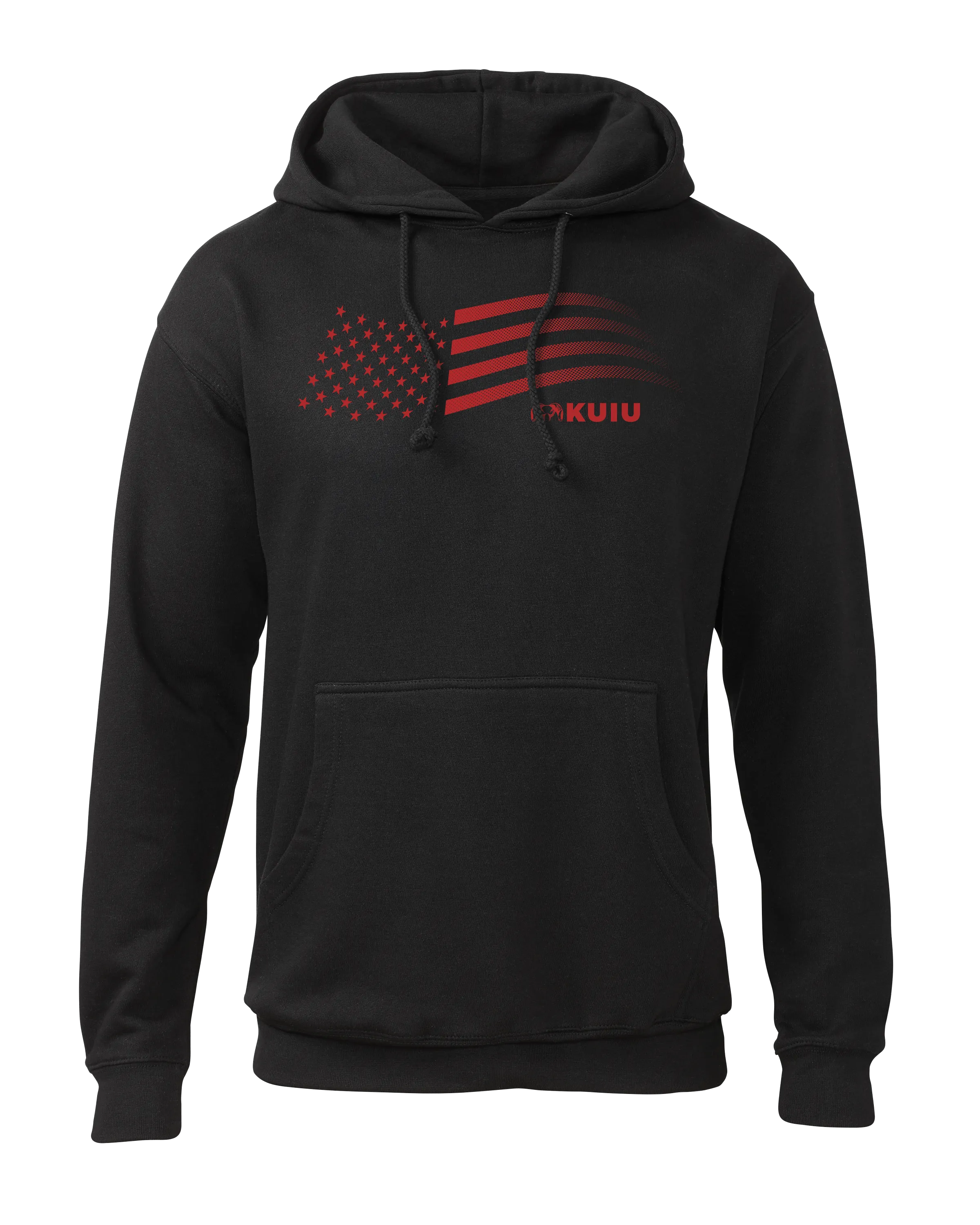 KUIU Flag Hoodie | Black