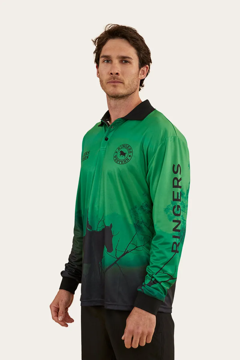 Long Days Unisex Fishing Jersey - Green