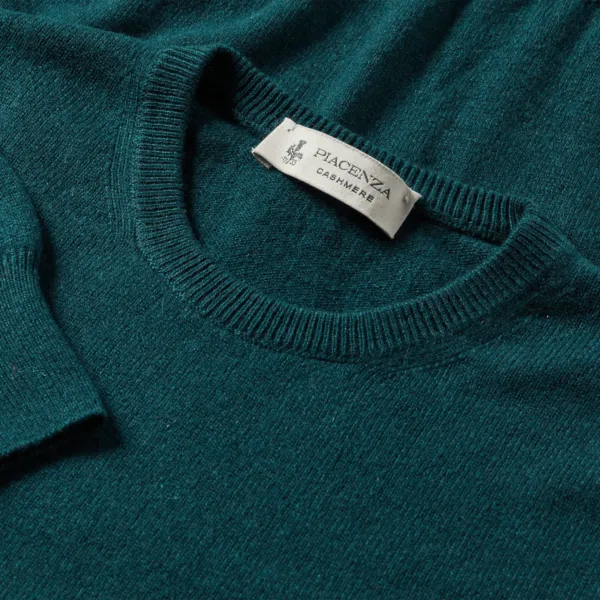 LUXE CASHMERE CREW NECK PULLOVER