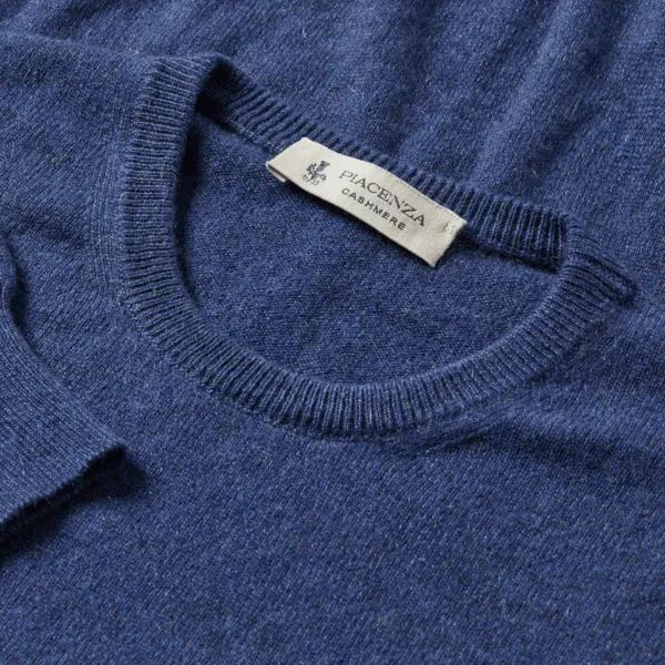 LUXE CASHMERE CREW NECK PULLOVER