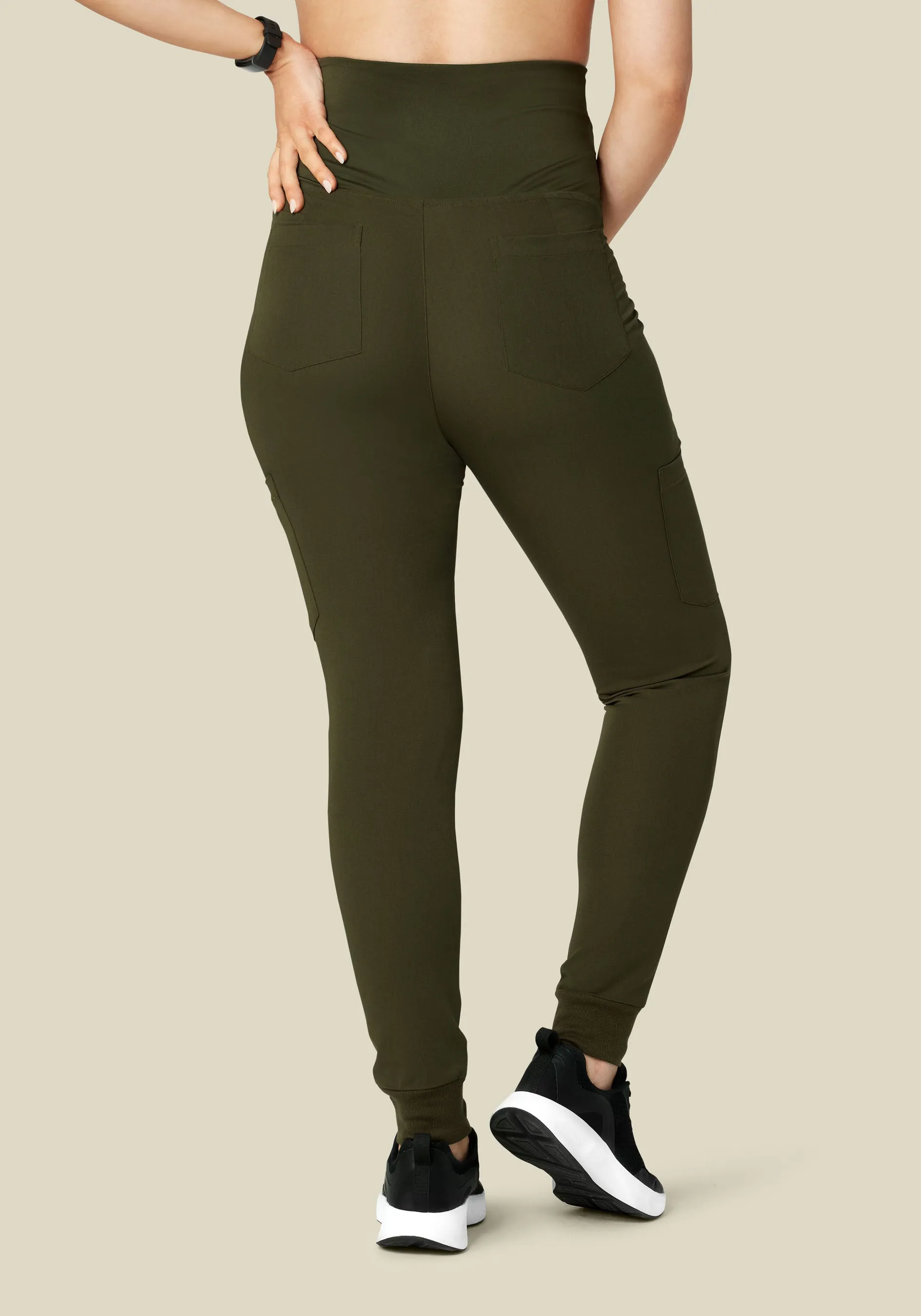 Maternity Joggers Olive