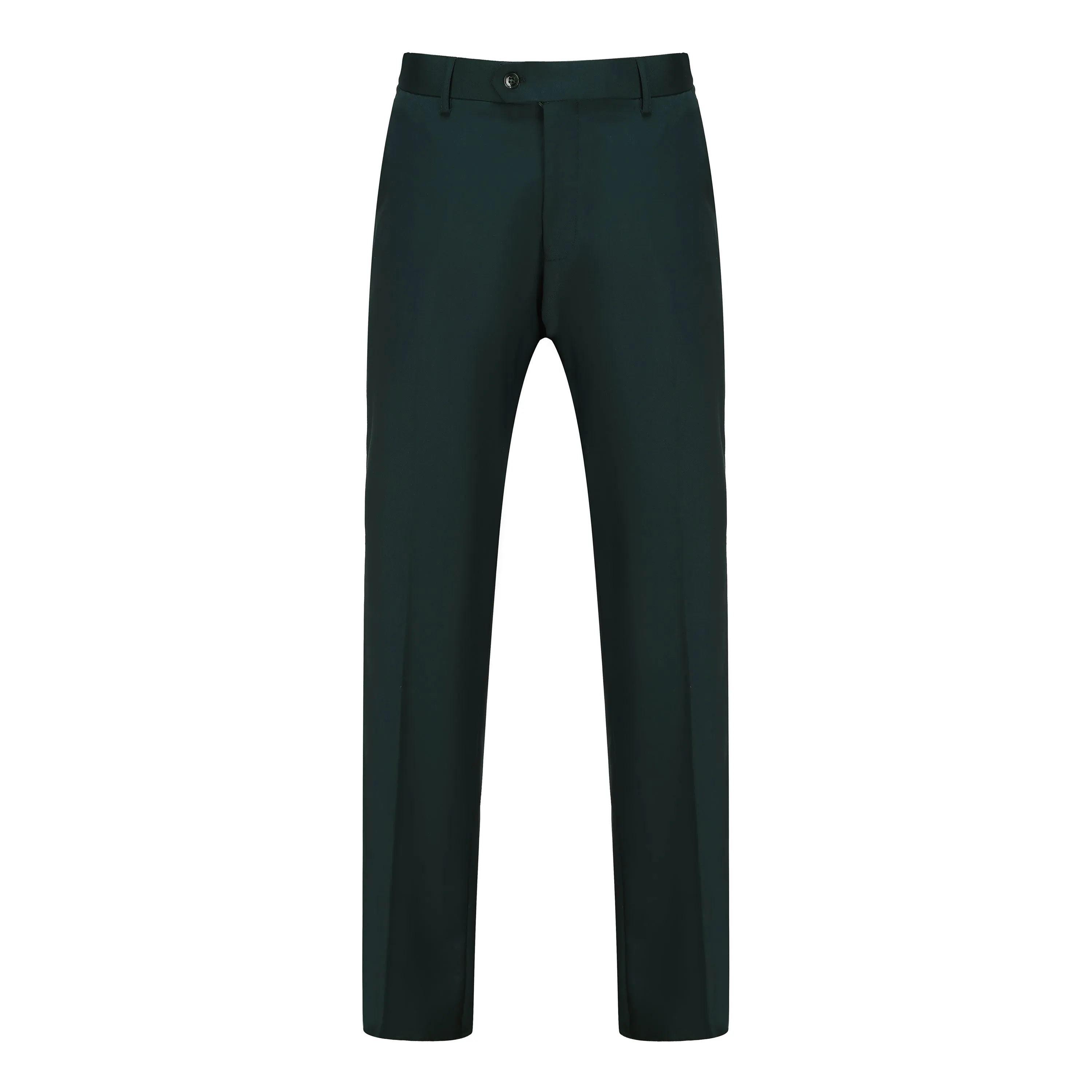 Men's 3-Piece Classic Fit Performance Stretch Suit (Hunter Green, Indigo, Tan)