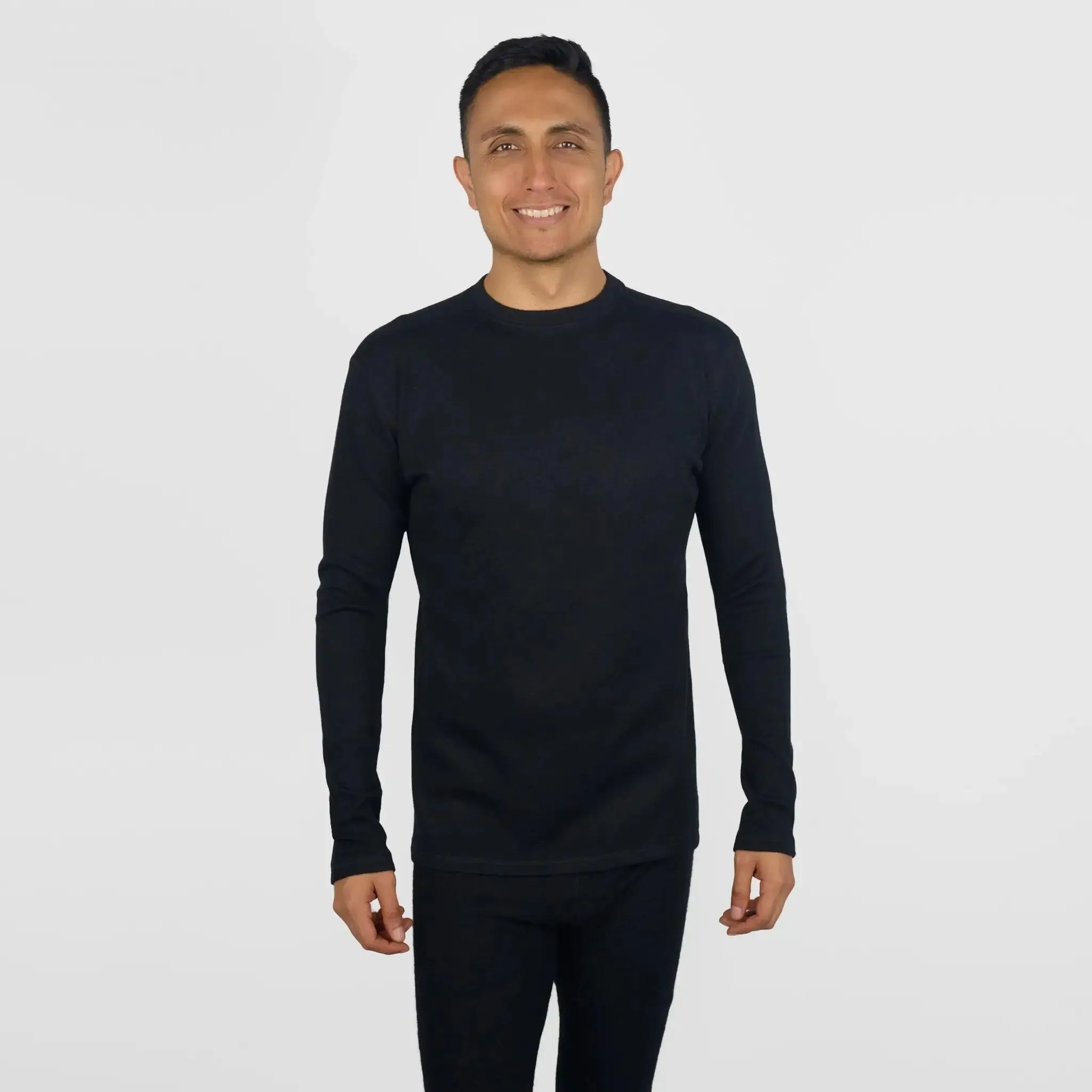 Men's Alpaca Wool Sweater: 300 Lightweight