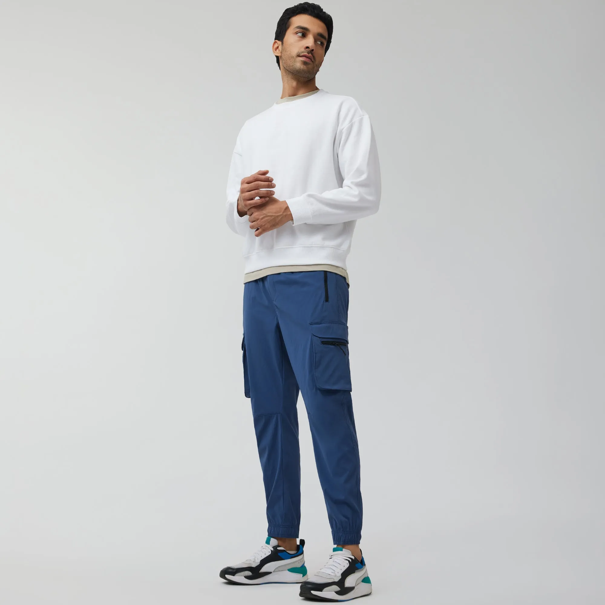 Moveo Cargo Joggers Yale Blue