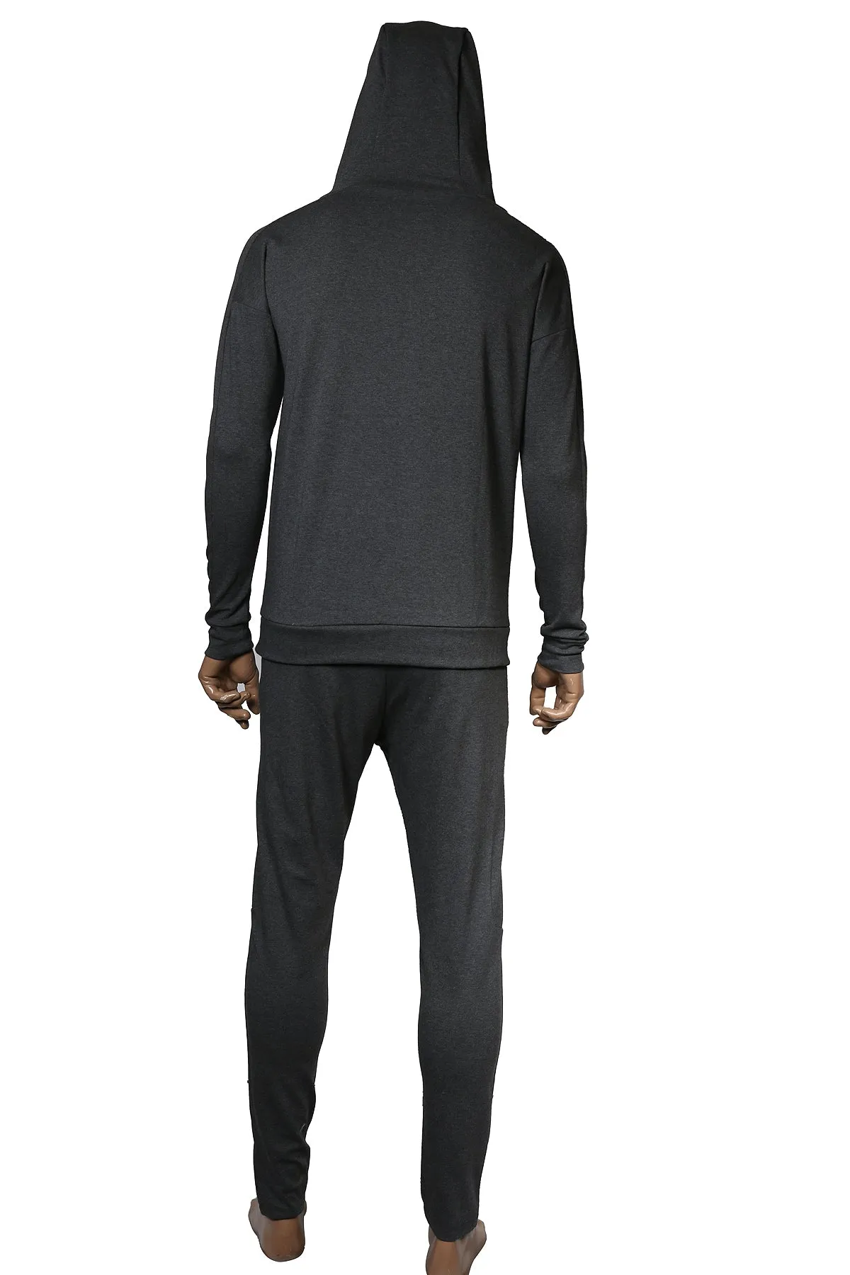 Musicci gray-black fleece sweat pant