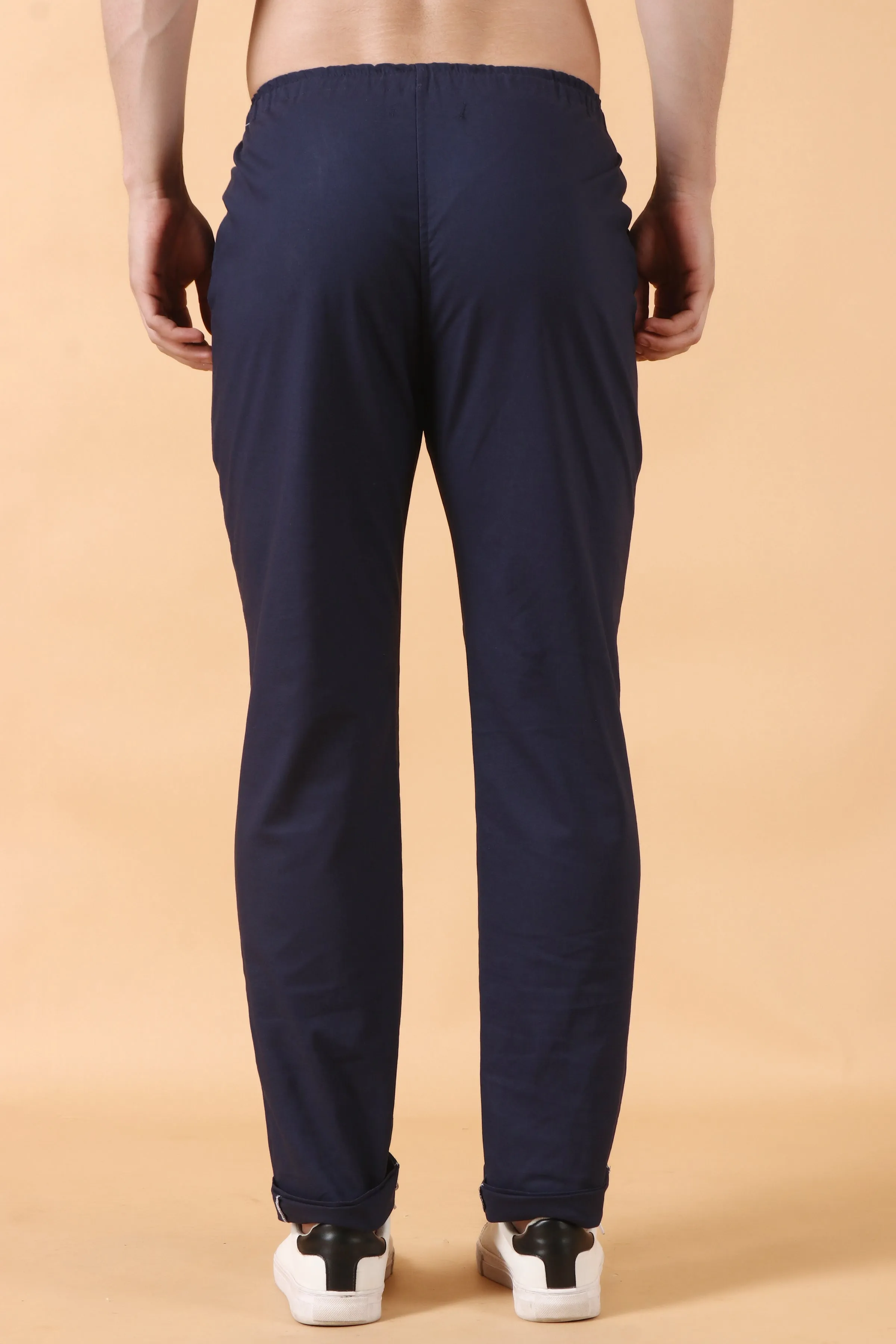 Navy Blue Stretch Cargo