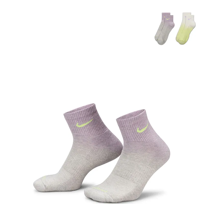 Nike Men's Everyday Plus Cushioned Ankle Socks (2 Pairs)