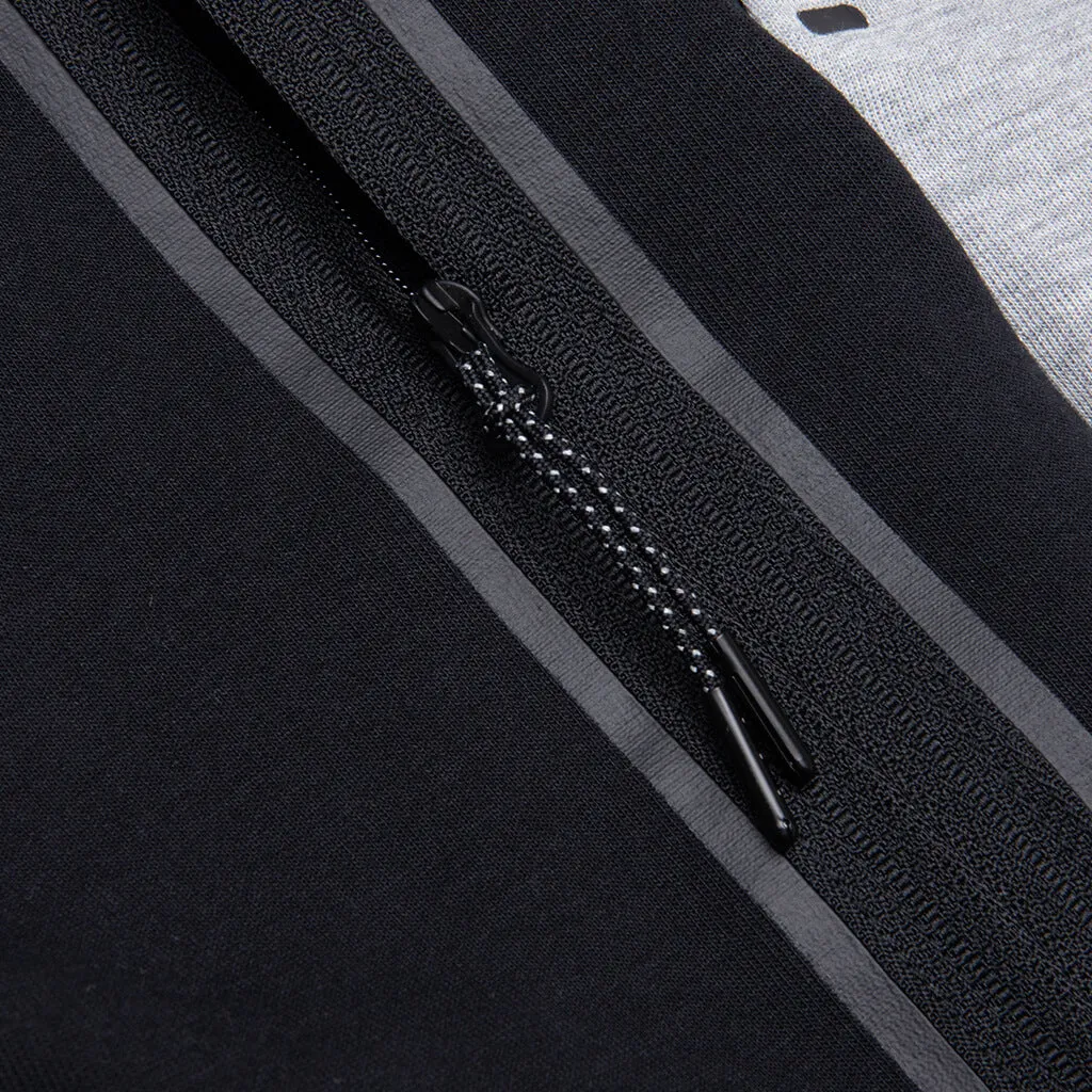 Nike Tech Fleece Joggers - Black & Grey (3rd Gen - Old Season)