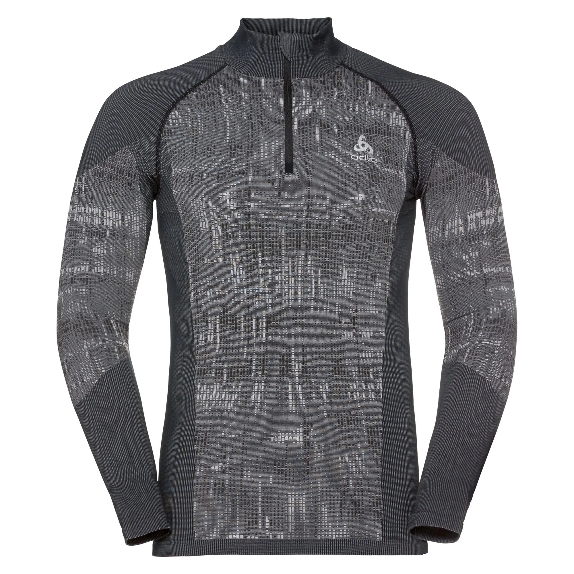 ODLO Men's Blackcomb Eco Warm Long Sleeve Half Zip Base Layer