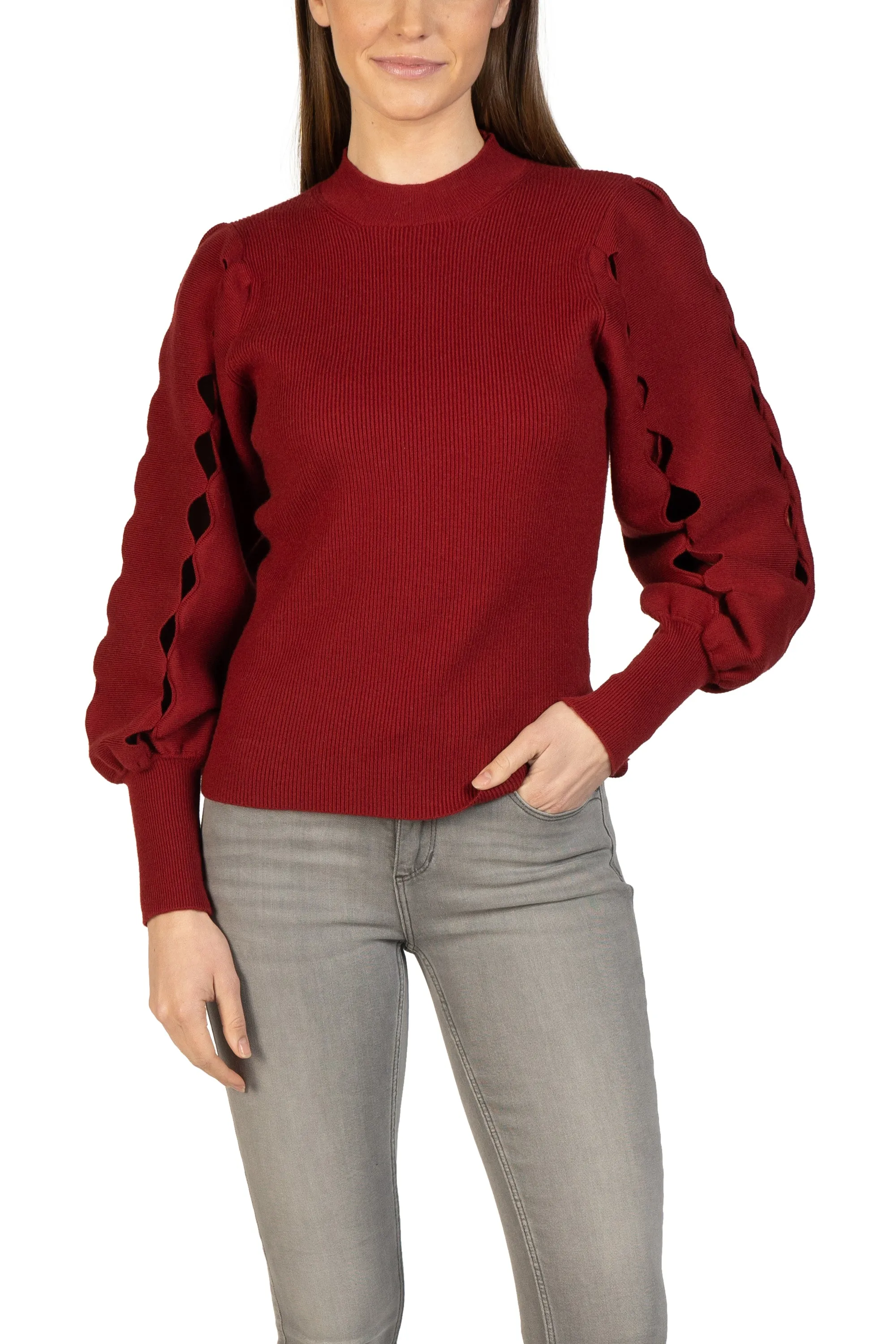 Ophelia Cut Sleeve Sweater