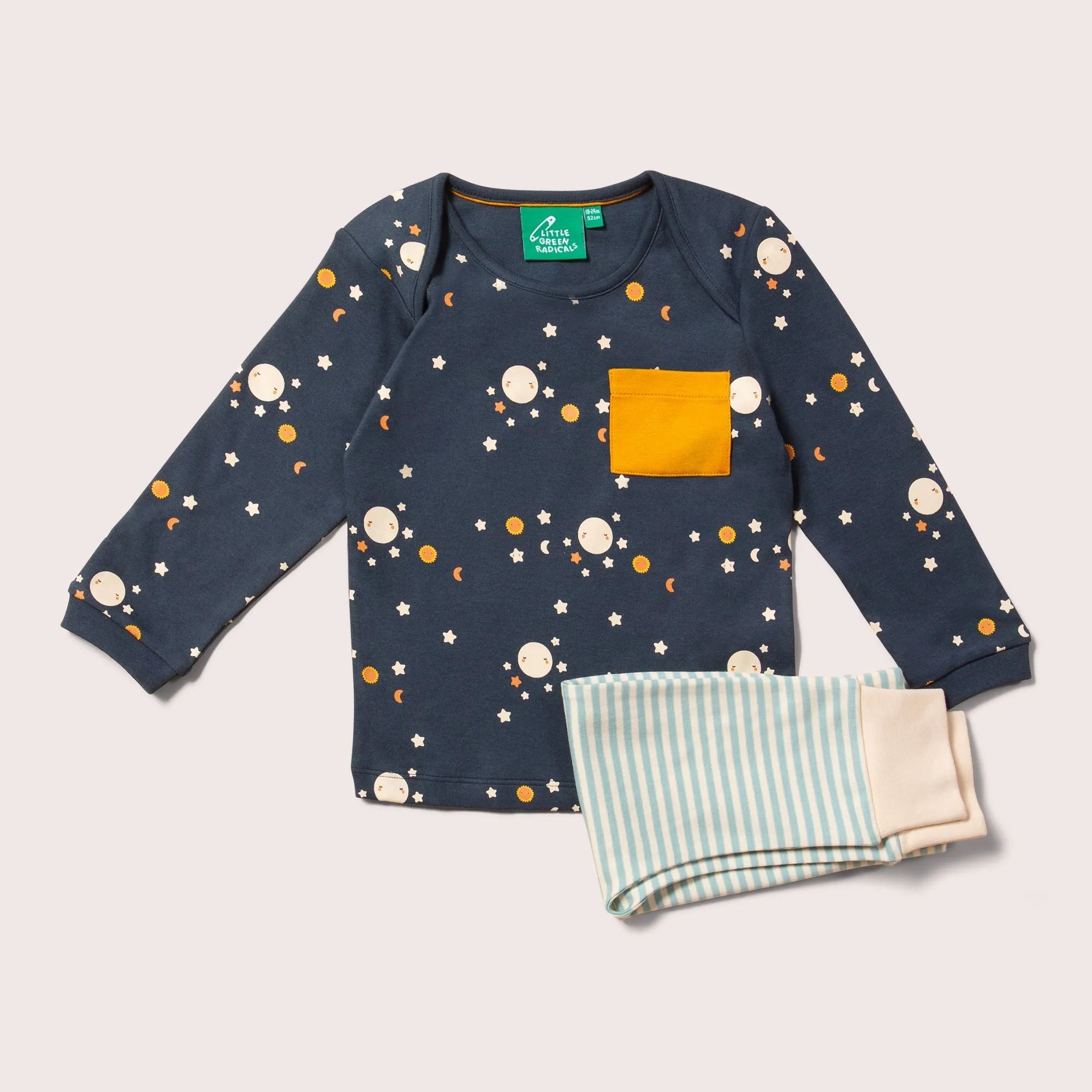 Over The Moon Organic T-Shirt & Jogger Playset