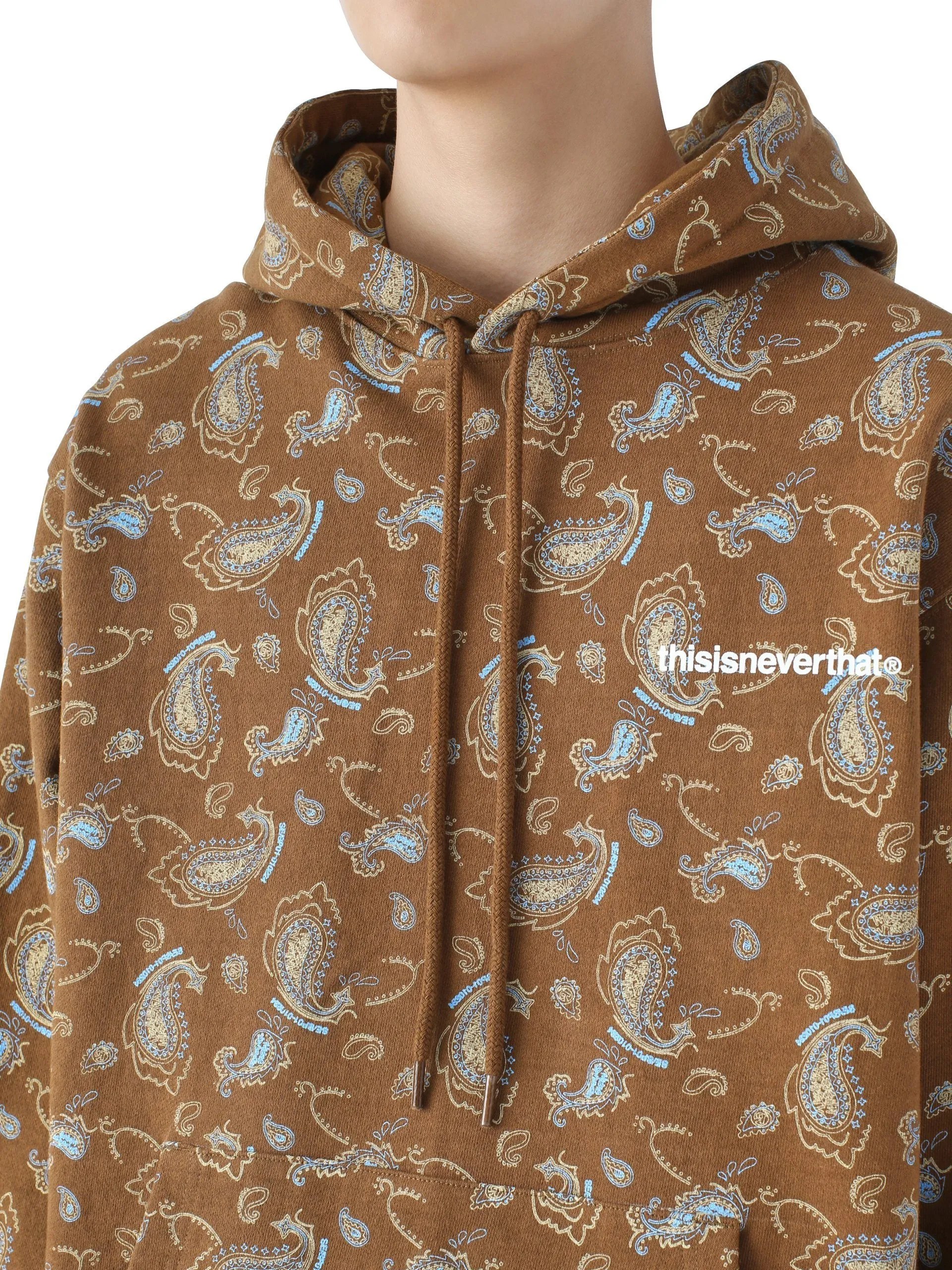 Paisley Hooded Sweatshirt