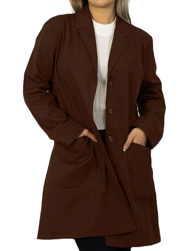 Panda Uniform Women 36 Inch Two Front Pockets Colored Lab Coat