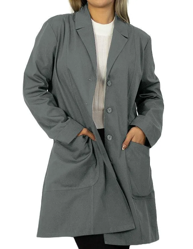 Panda Uniform Women 36 Inch Two Front Pockets Colored Lab Coat