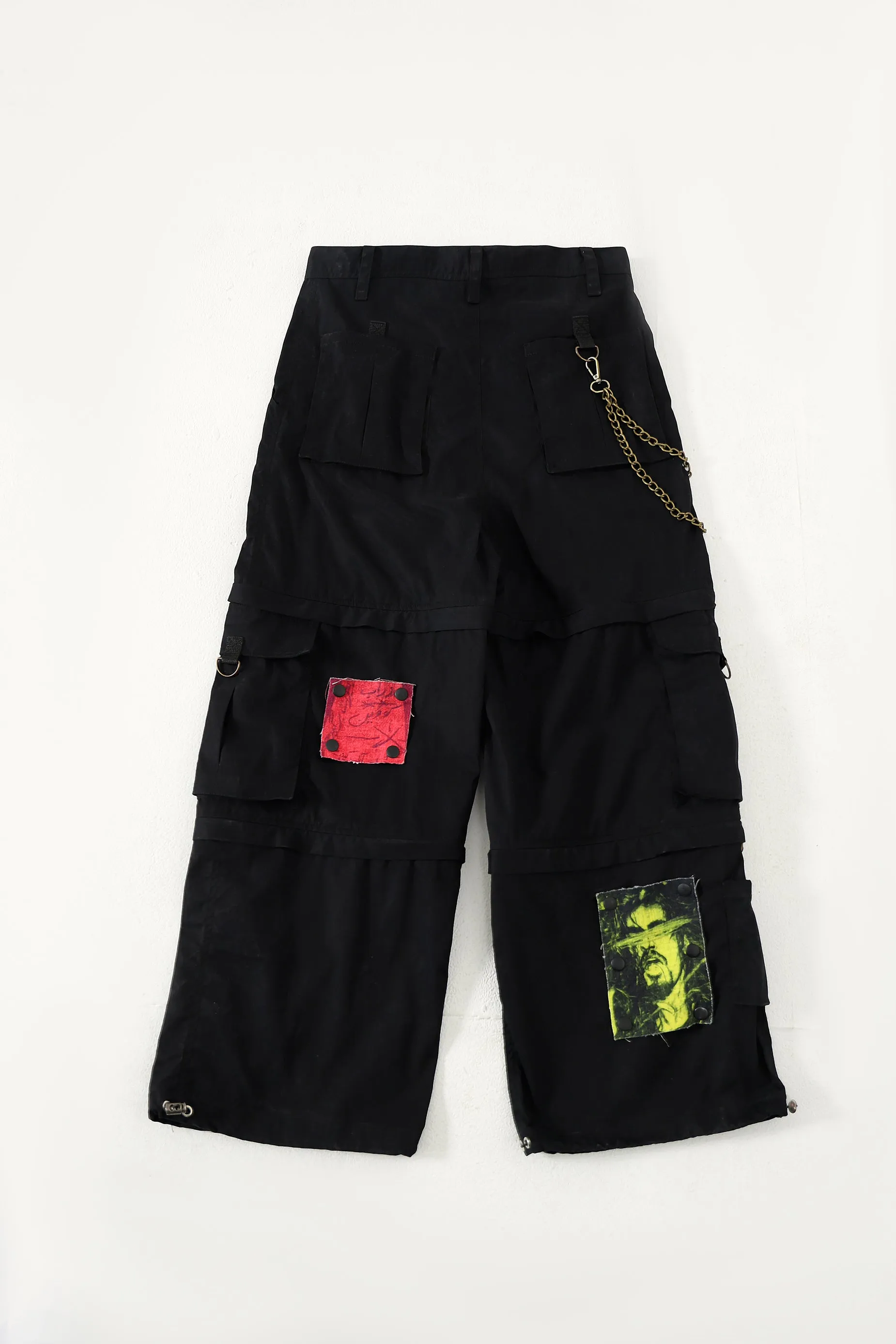 PATCHWORK CARGO PANTS