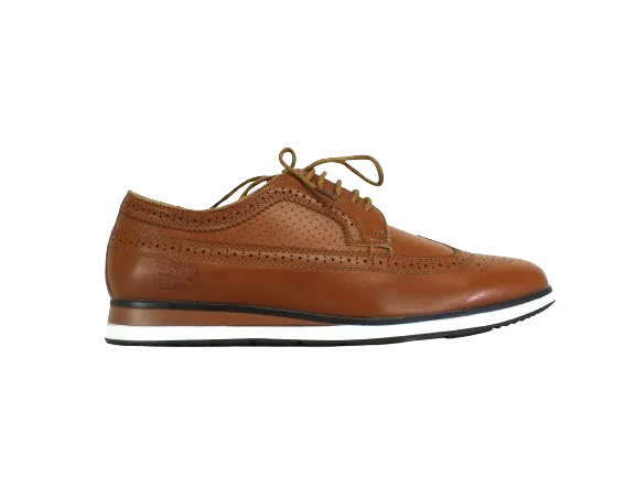 Paul Of London Brown Lace Up Shoe