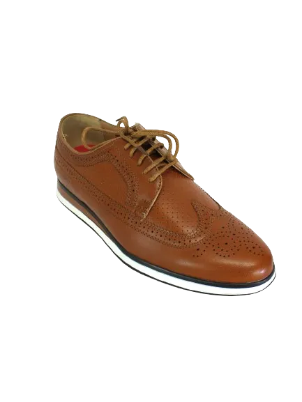 Paul Of London Brown Lace Up Shoe