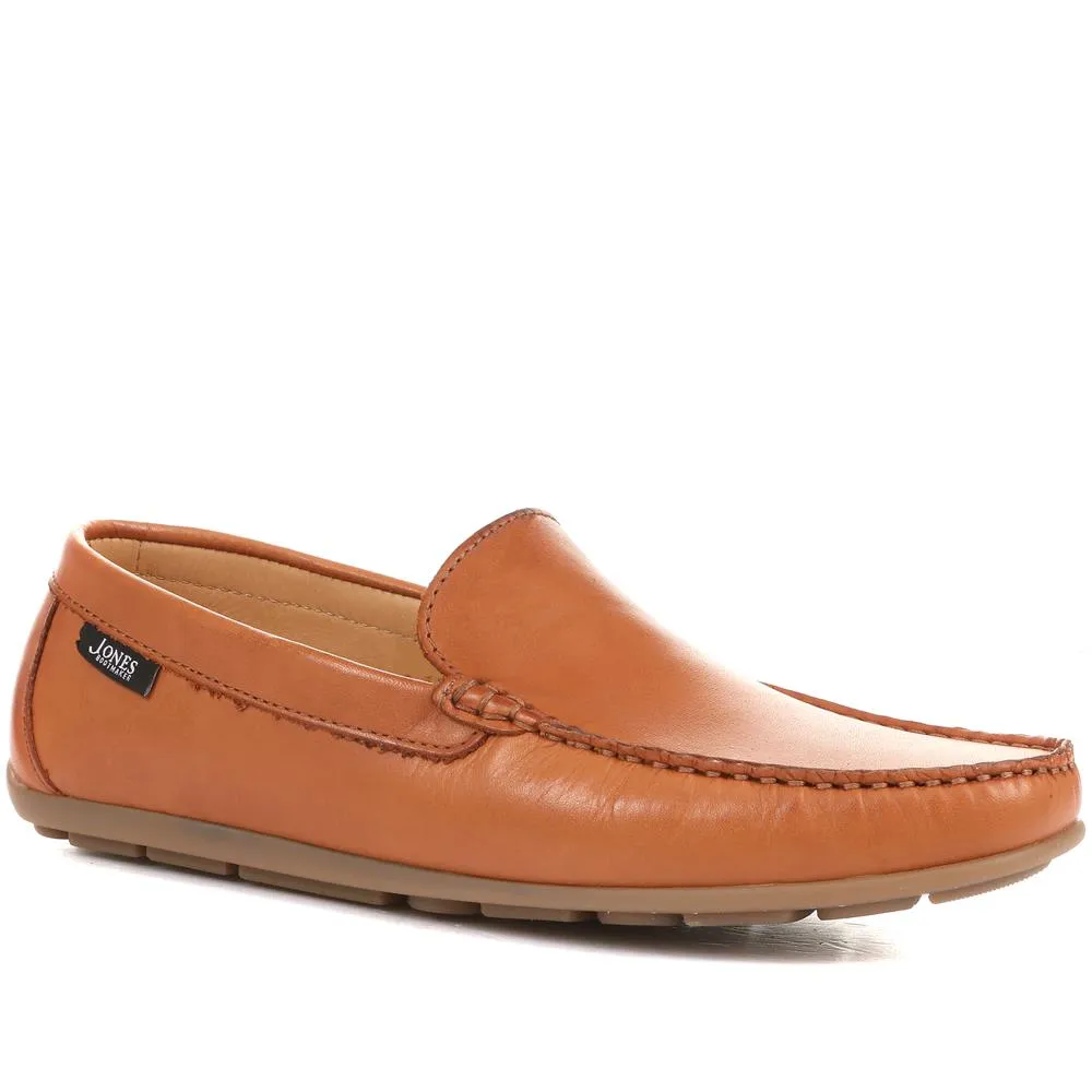 Pearce Slip-On Leather Moccasins - PEARCE / 322 025