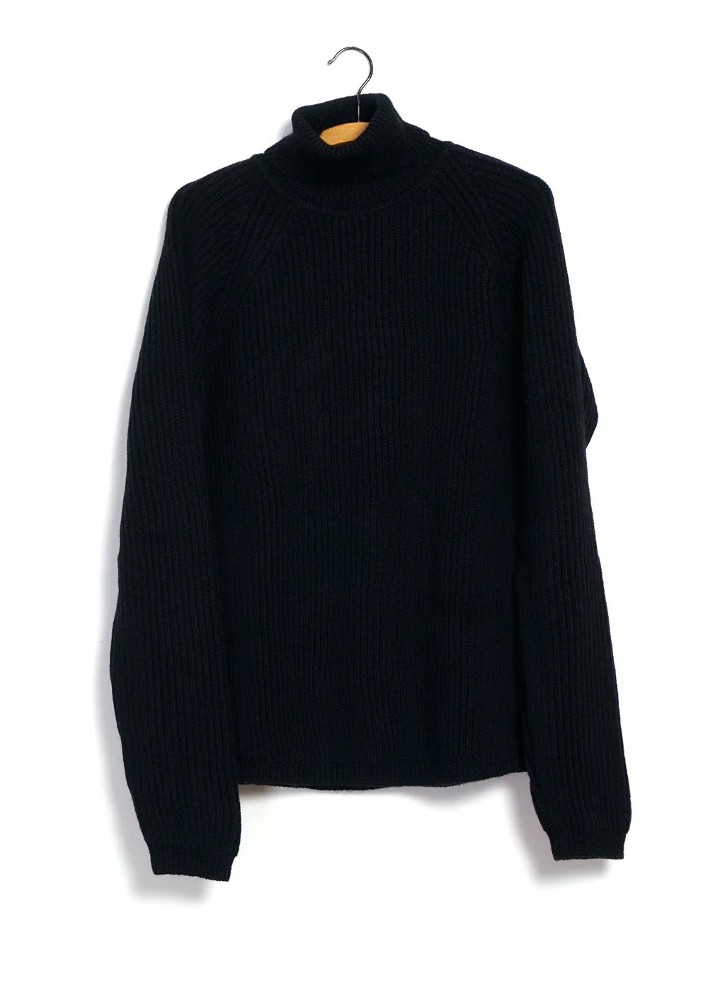 PELLE 28-06-2 | Heavy Knit Turtleneck | Black