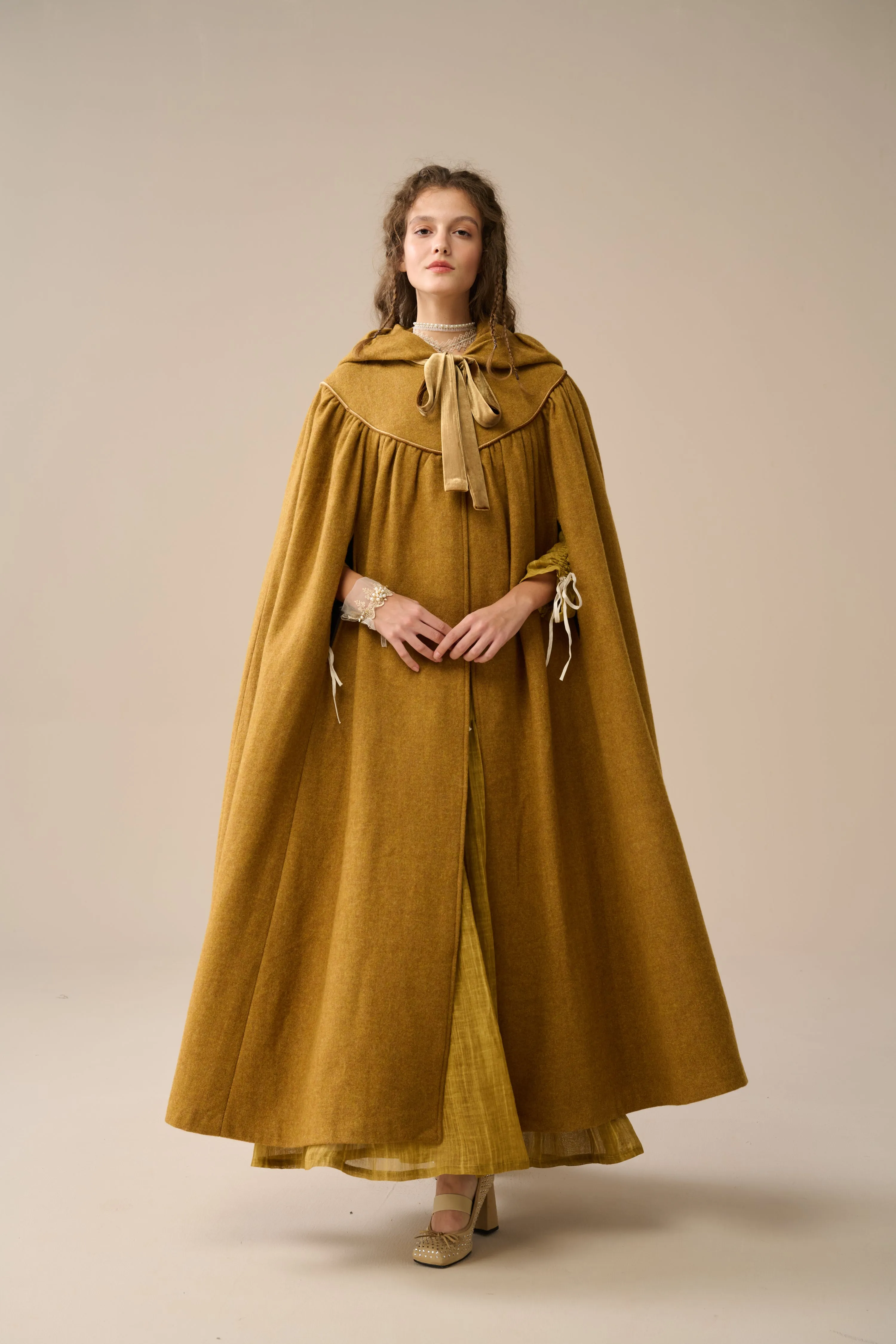 Perfumer 33 | hooded wool cloak