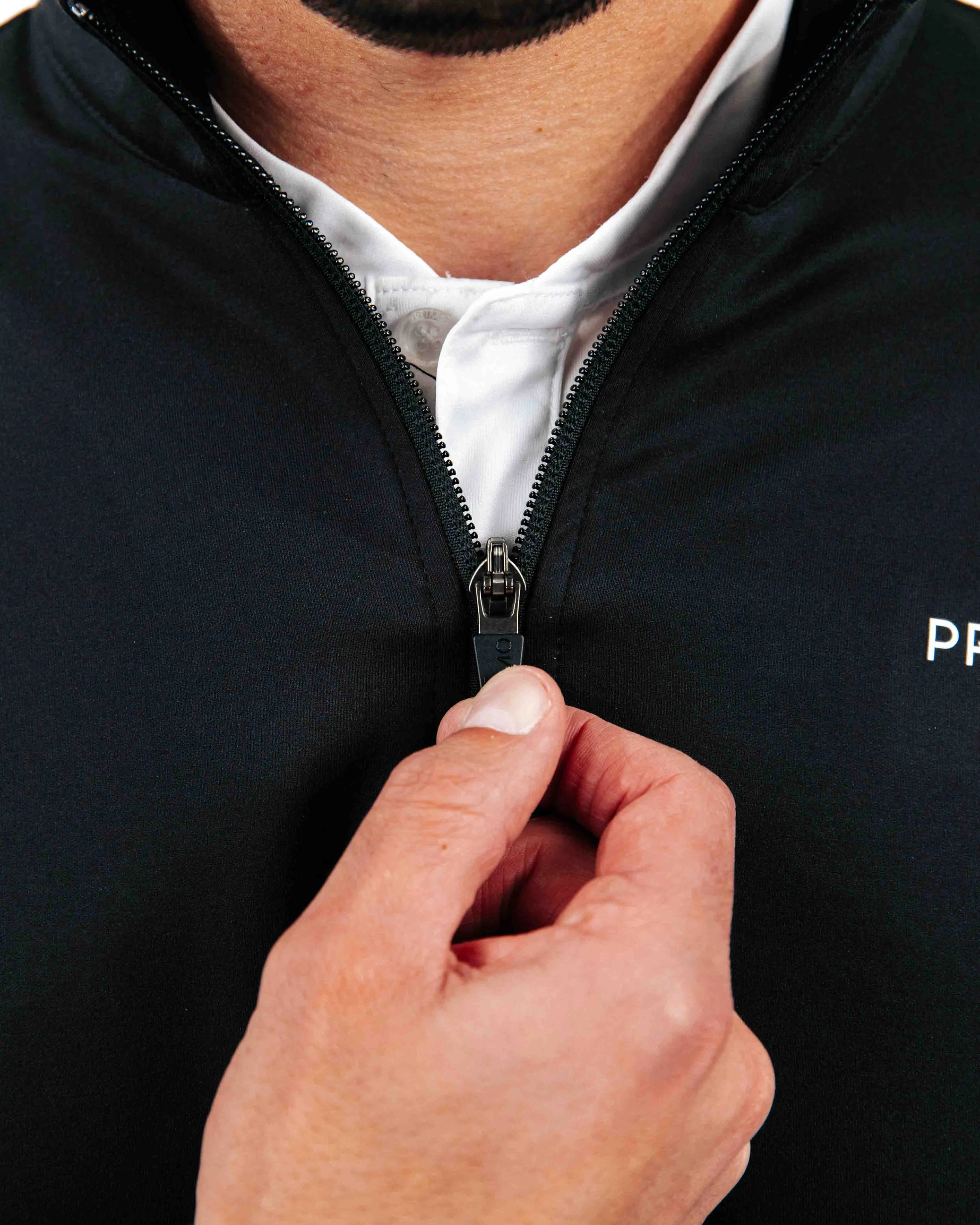 Primo Quarter Zip - Black