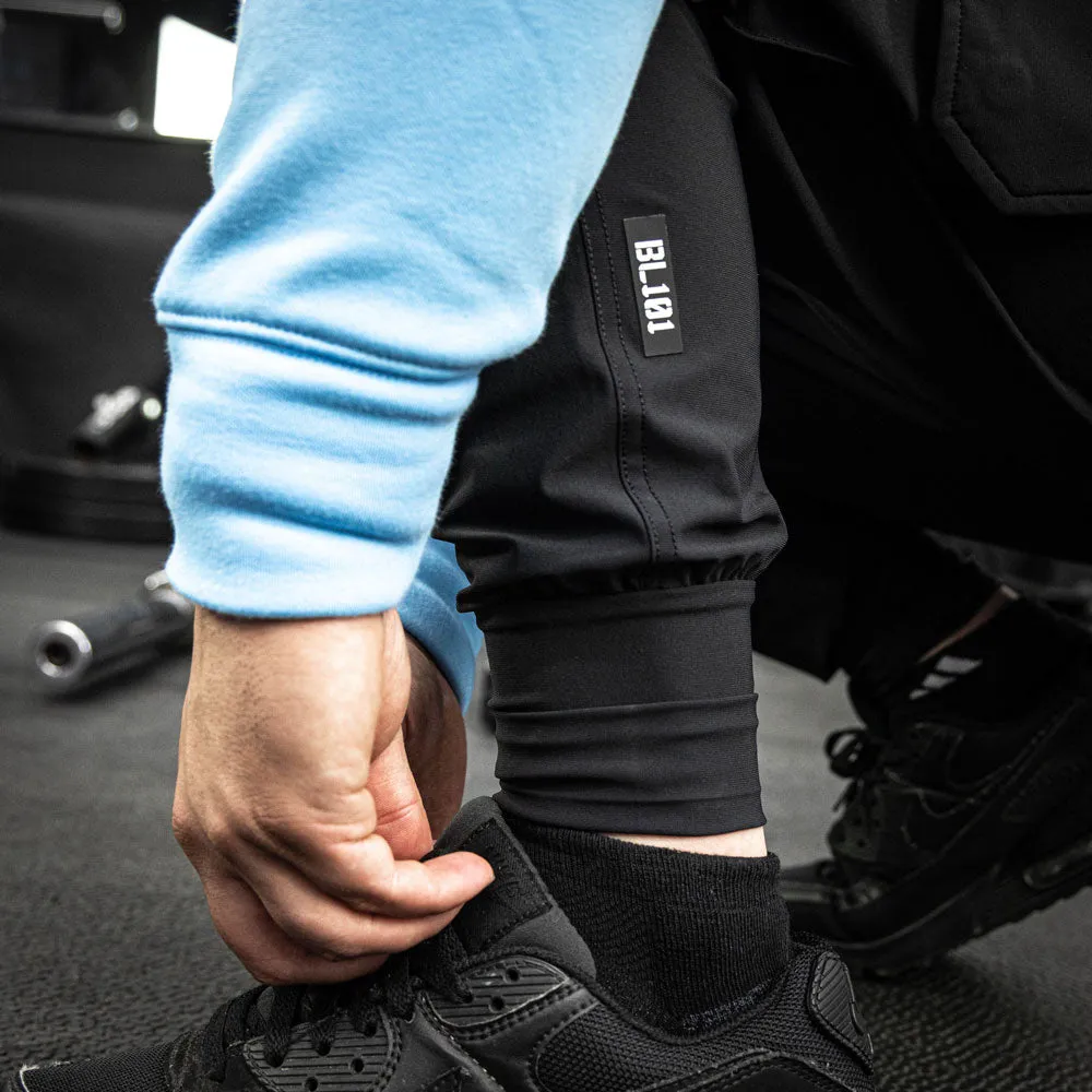 Pro Series Long Cuff Cargo Performance Joggers - Black