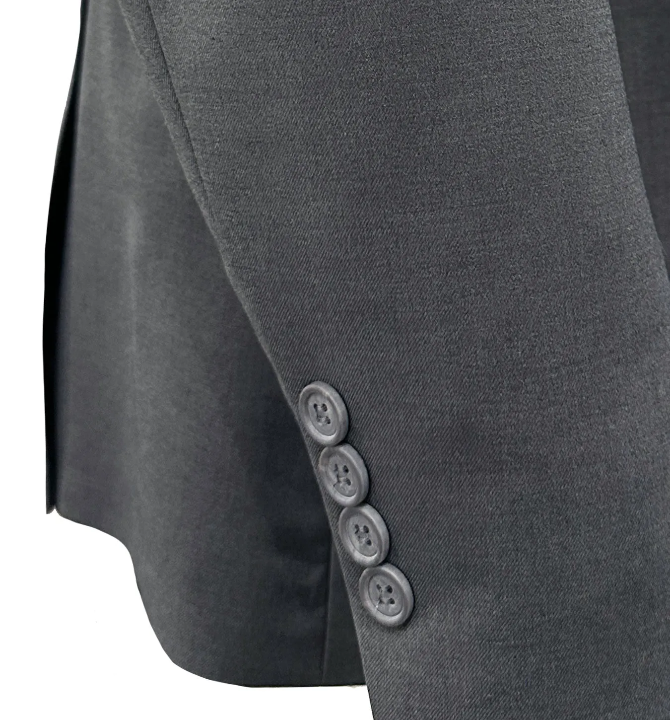 Profile Slim Fit Vested Suit - Charcoal