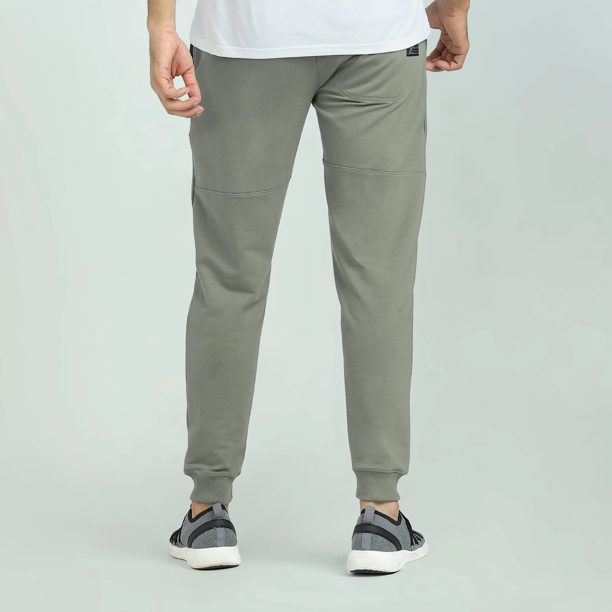 Quest French Terry Cotton-Blend Joggers Butter White