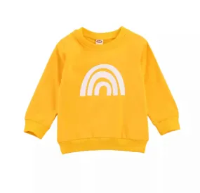 Rainbow Pullover - Yellow