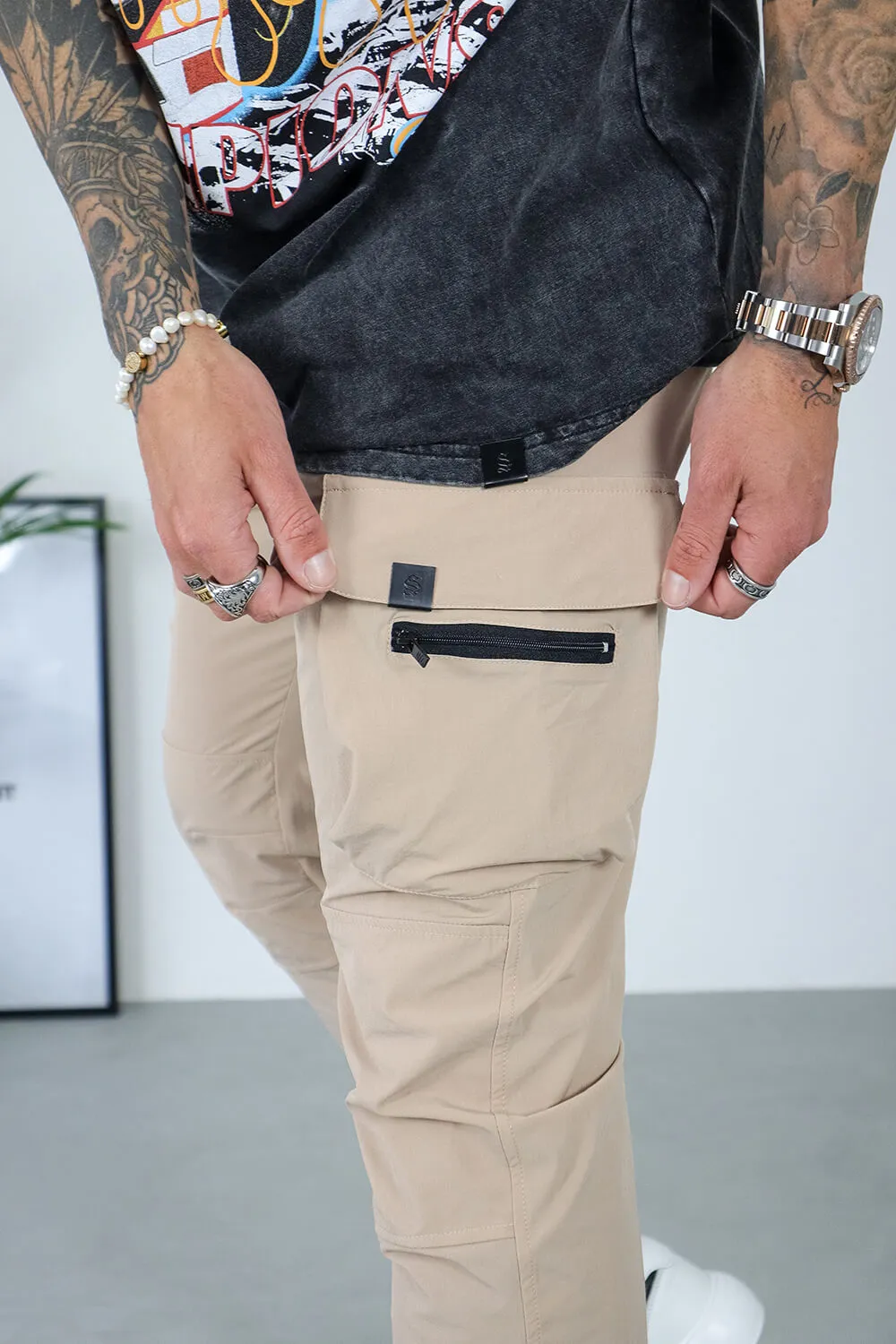 Raptor Cargo Pants - Sand