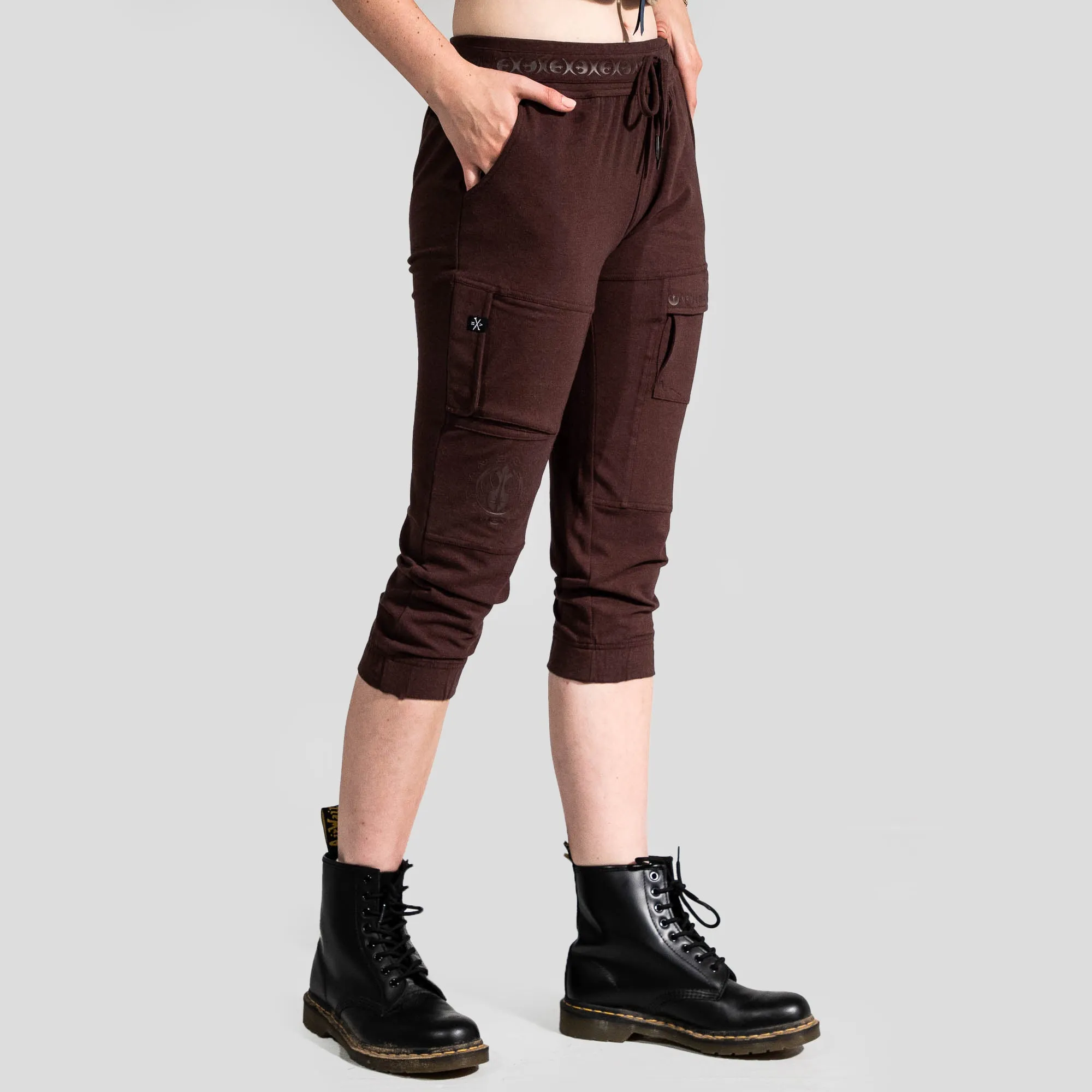 Rey Cropped Cargo Joggers