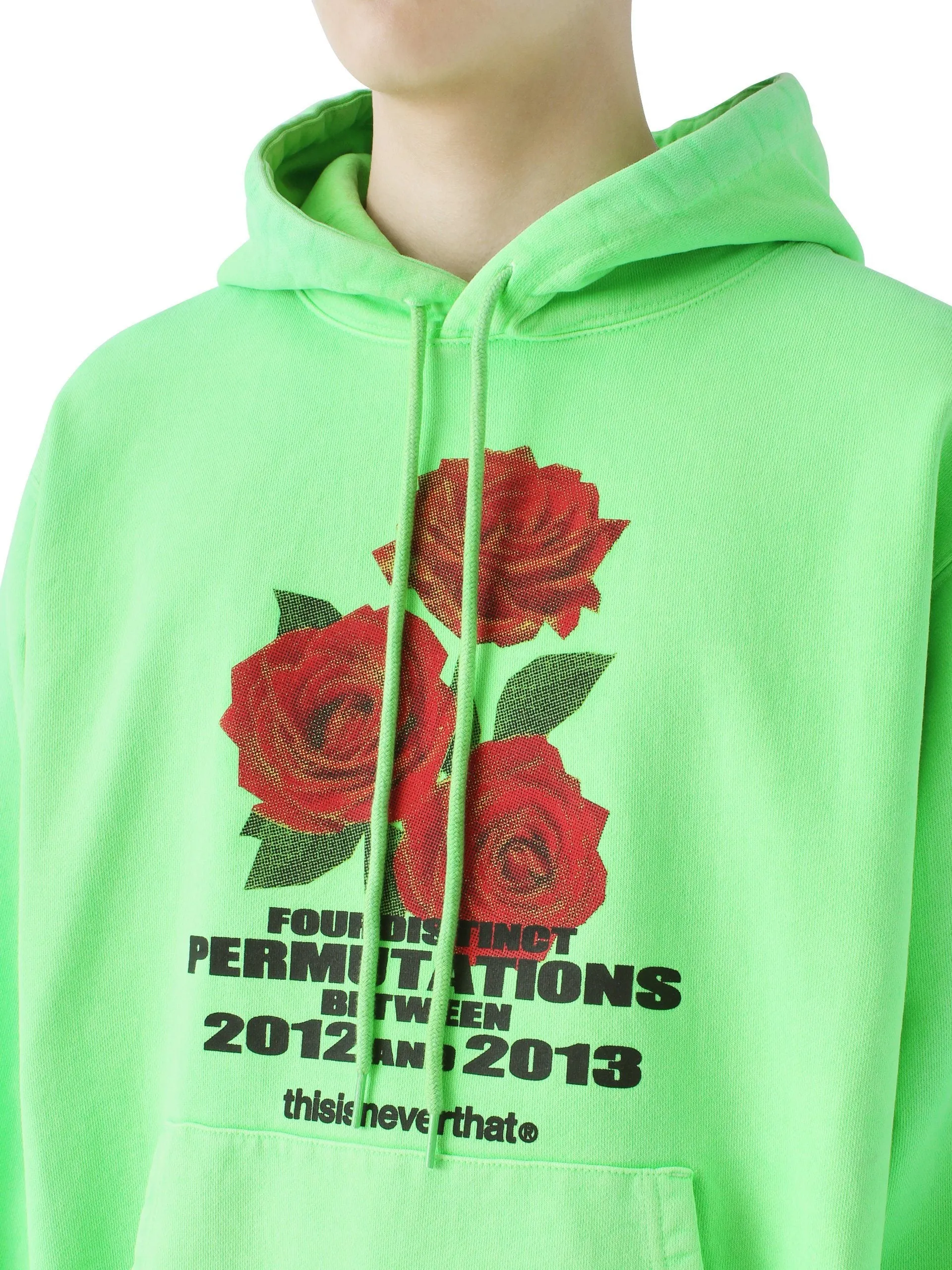 Rose Hooded Sweatshirt