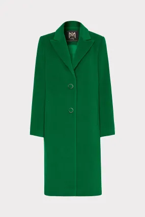 Single Breasted Wool Coat