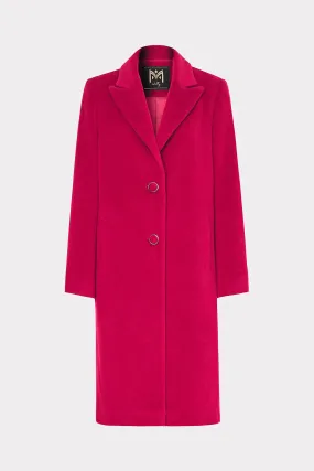 Single Breasted Wool Coat