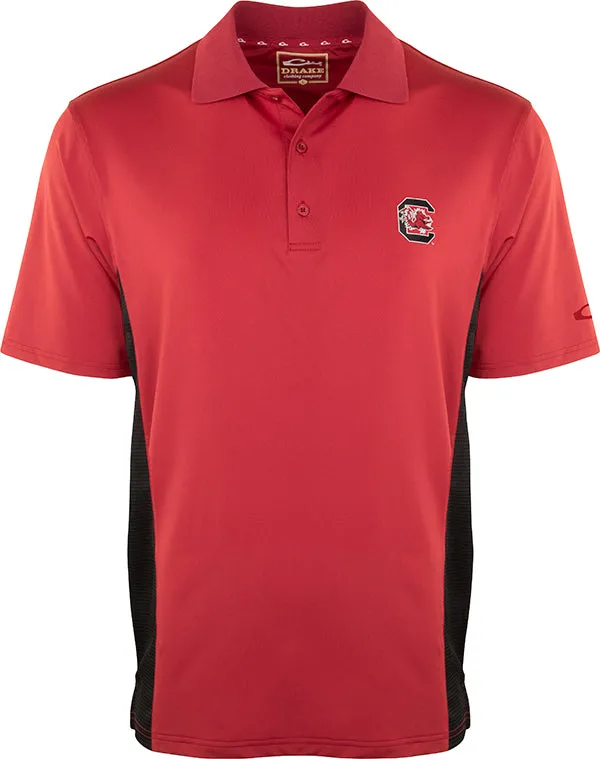 South Carolina Performance Polo with Mesh Sides