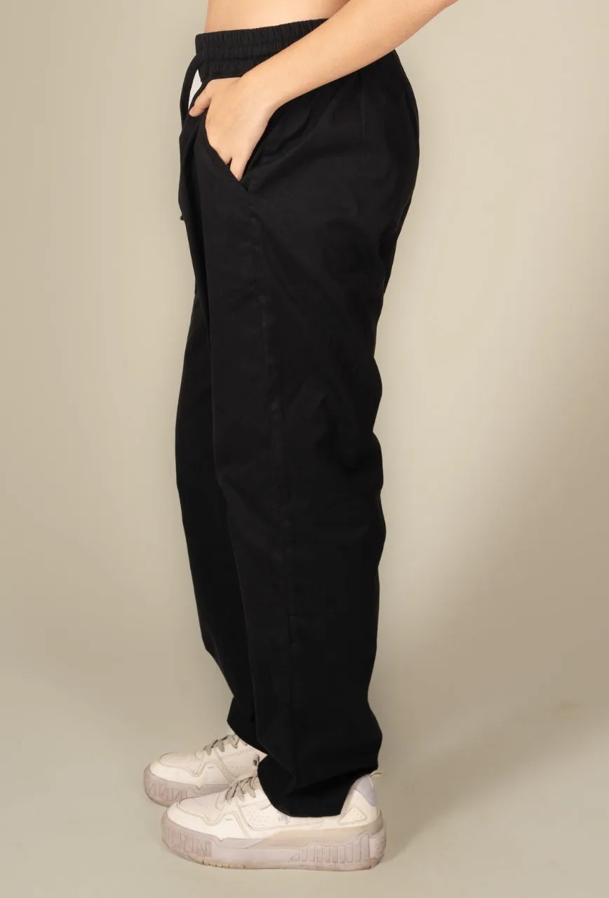 Space Black Baggy Pant - Unisex Comfy Pant