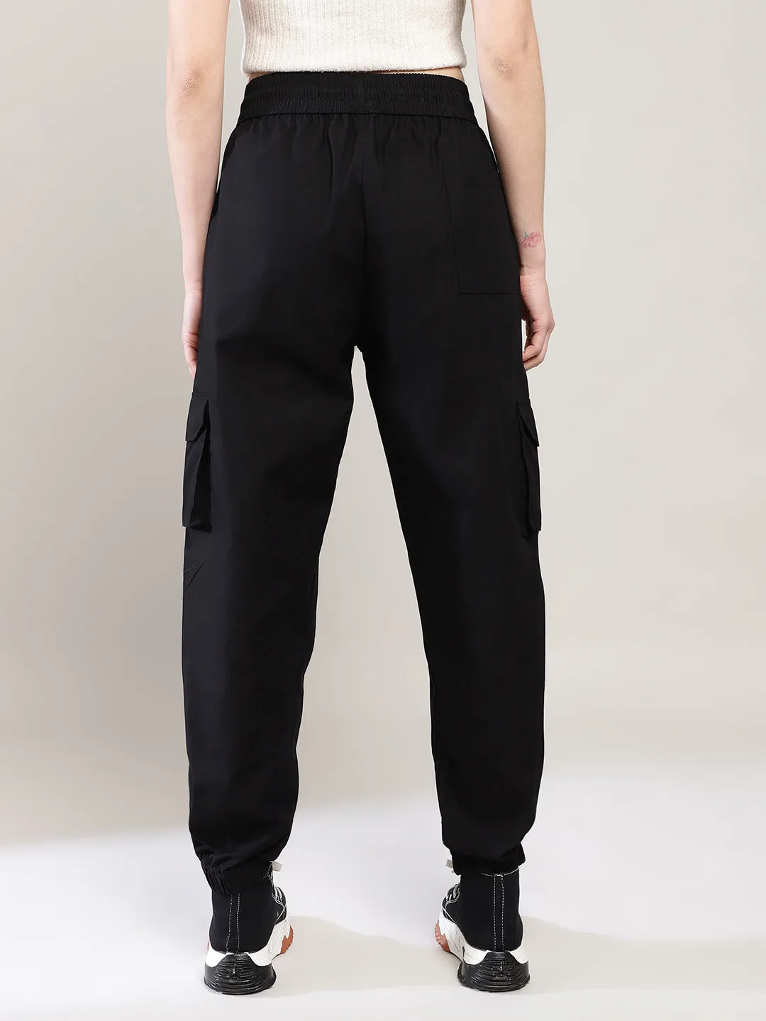 Space Black Cargo Harem Pant -Unisex Hoppers